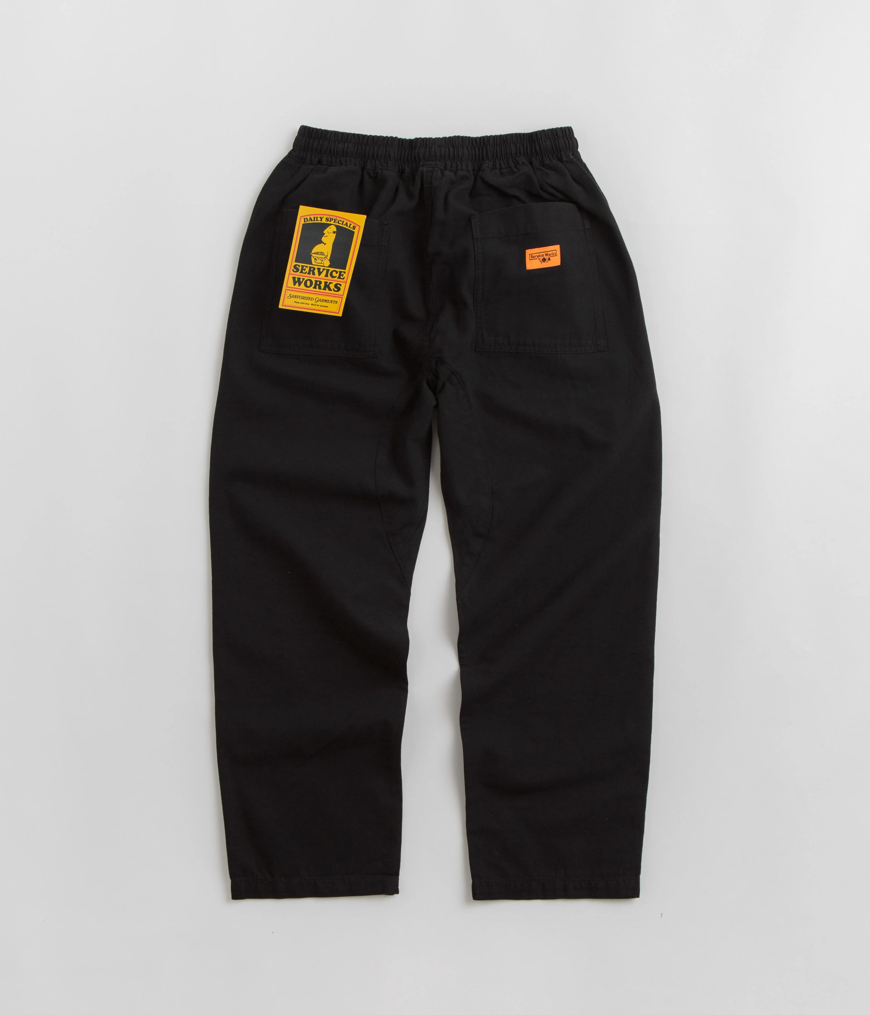 Service Works Classic Chef Pants - Black - Image 3