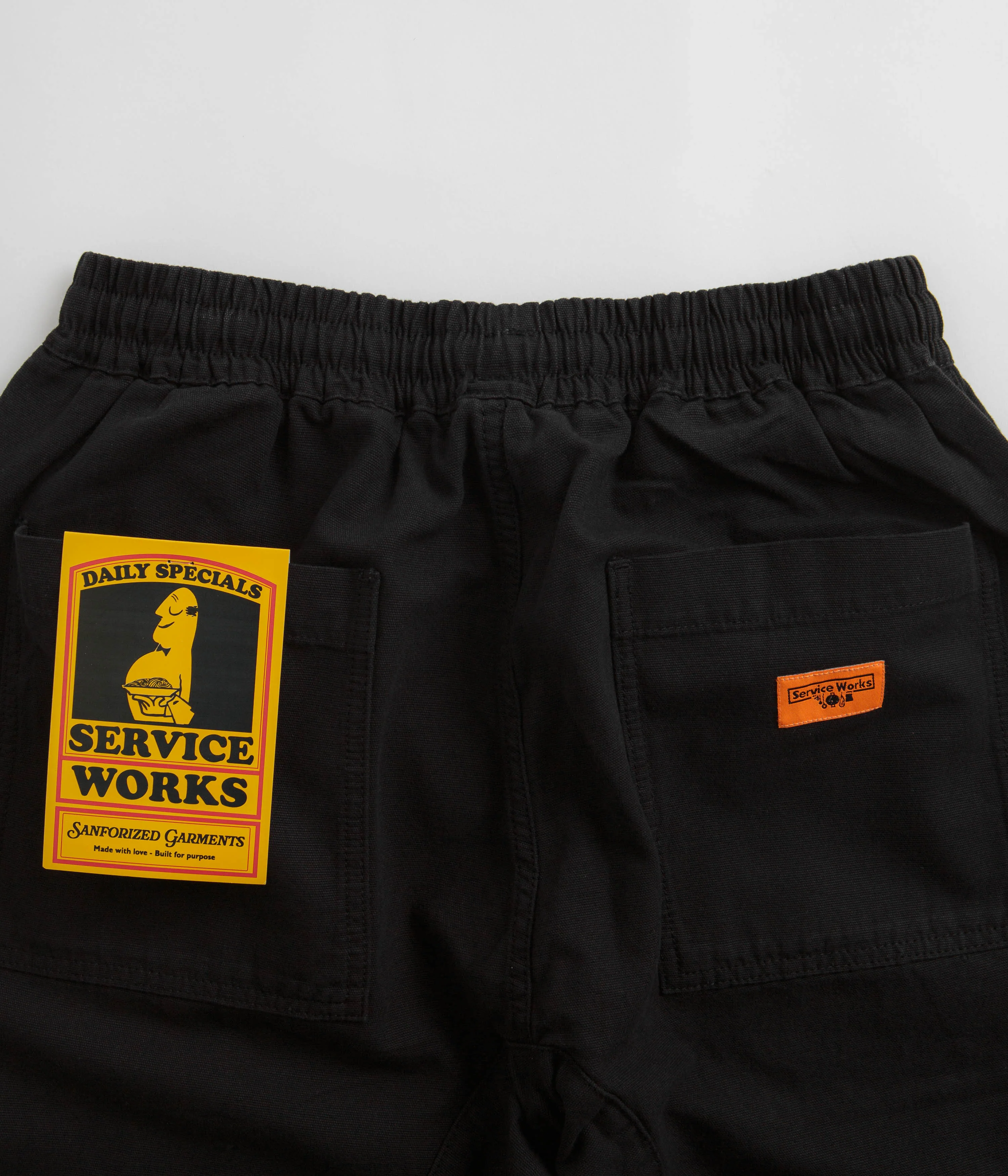 Service Works Classic Chef Pants - Black - Image 5