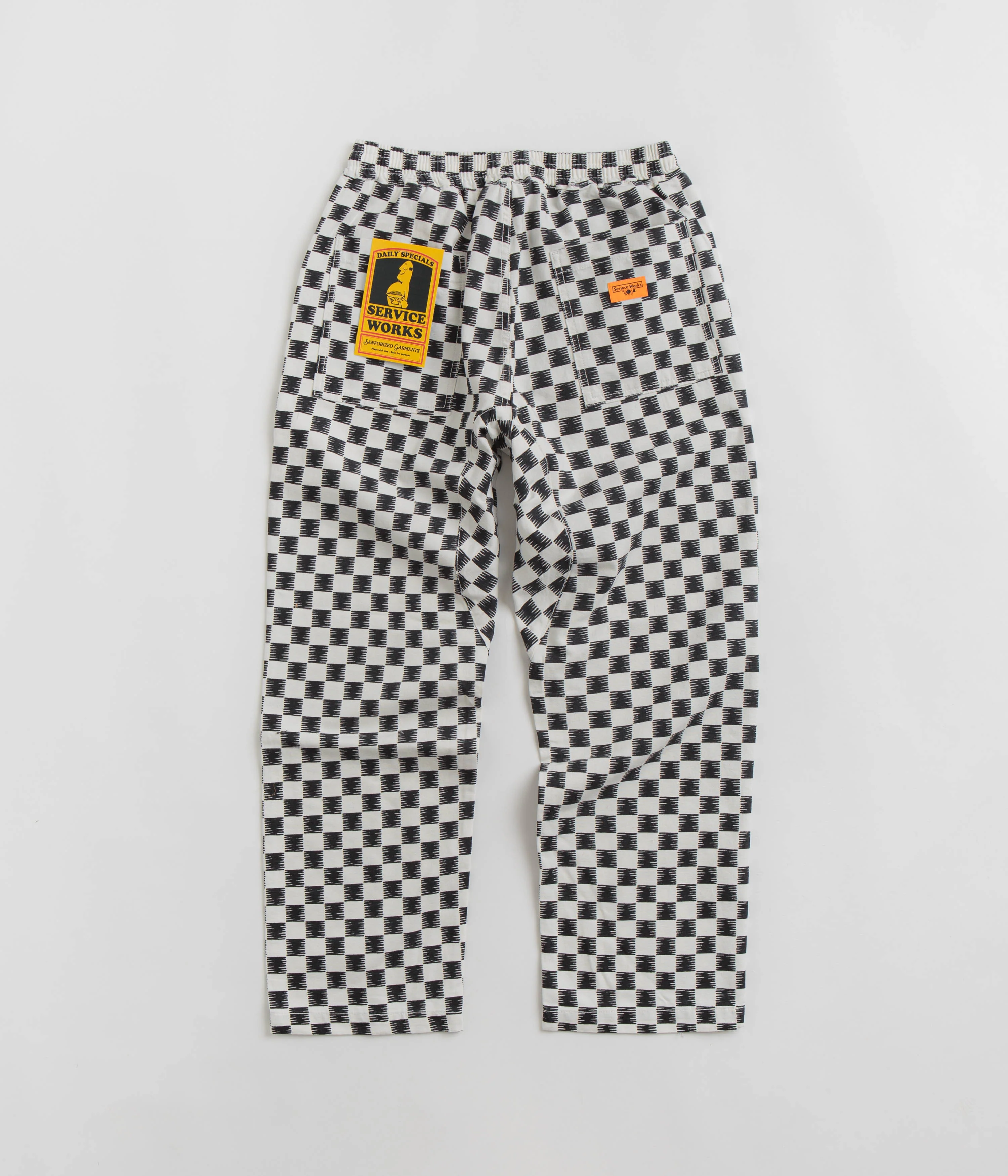 Service Works Classic Chef Pants - Checkered - Image 3
