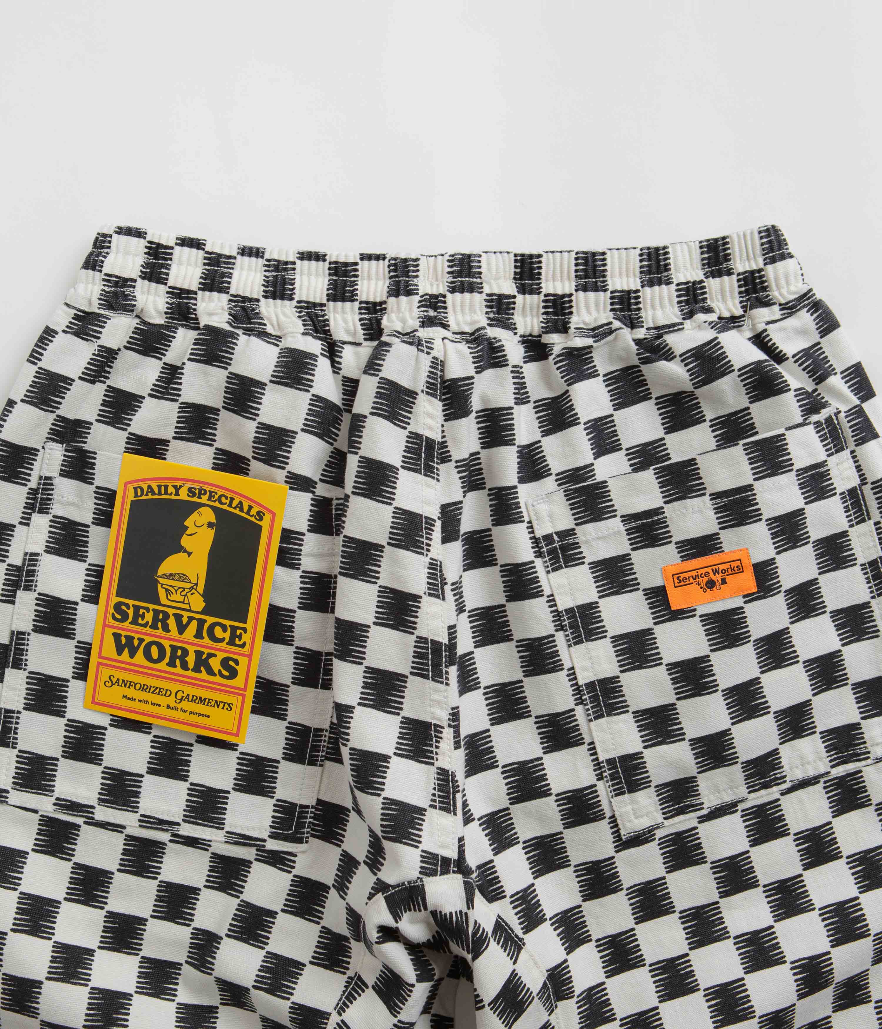 Service Works Classic Chef Pants - Checkered - Image 5
