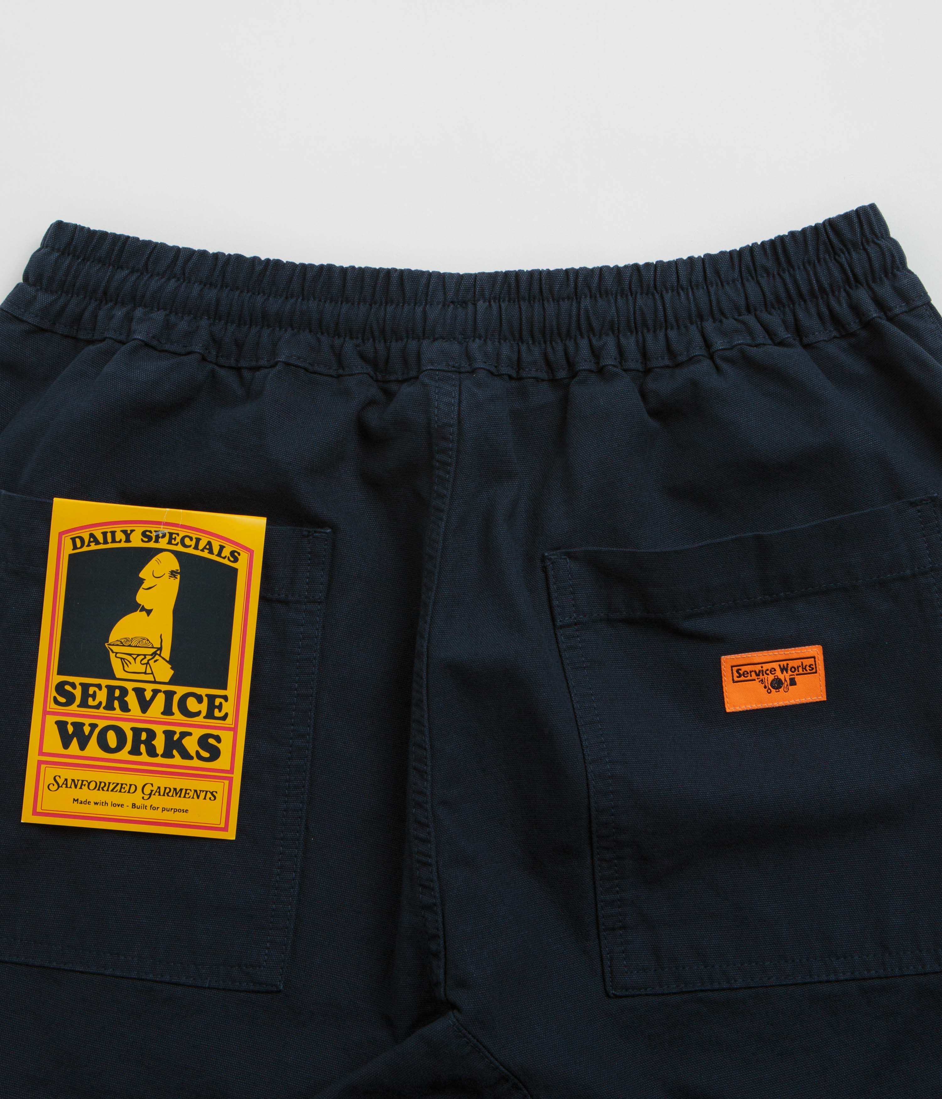 Service Works Classic Chef Pants - Dark Navy - Image 6