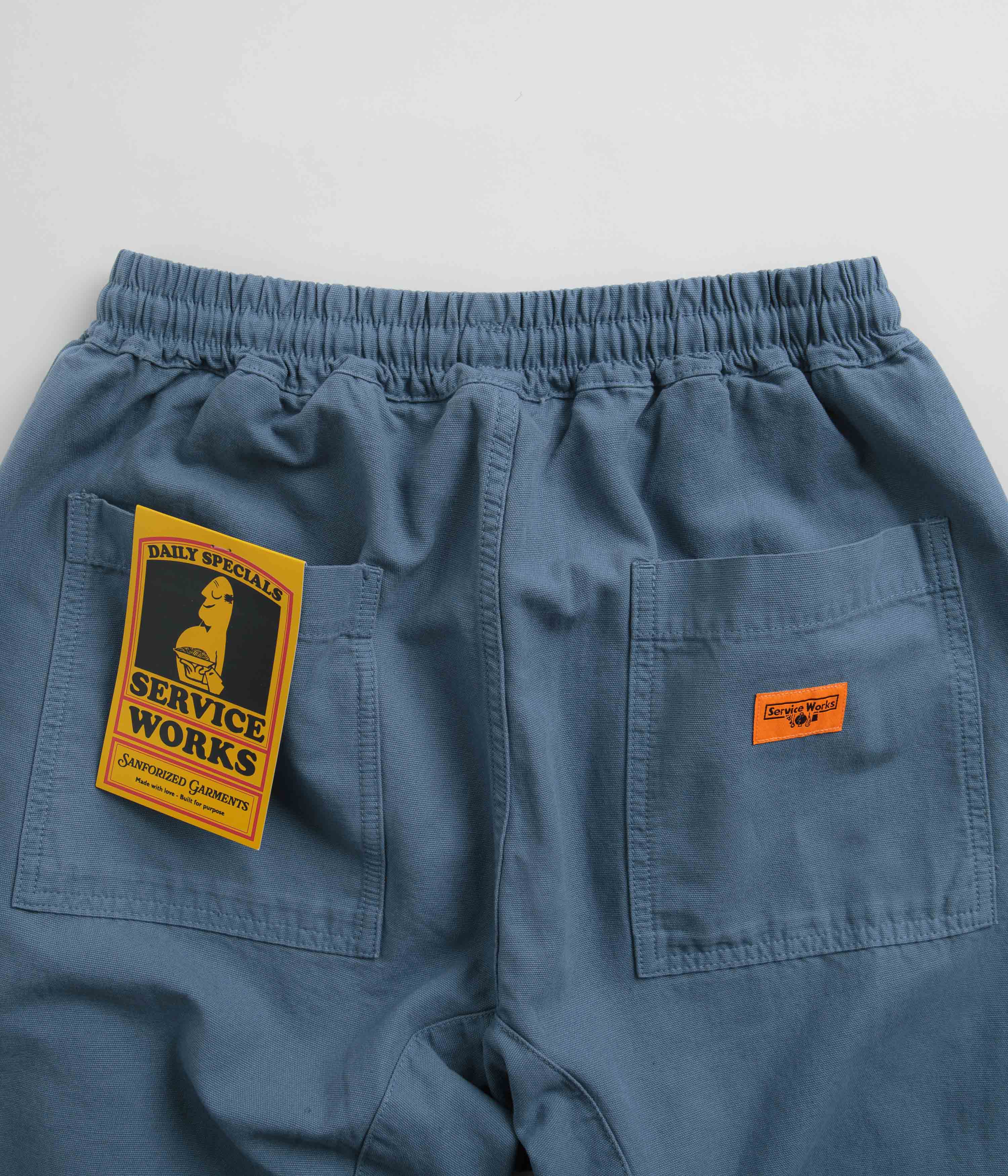 Service Works Classic Chef Pants - Work Blue - Image 5