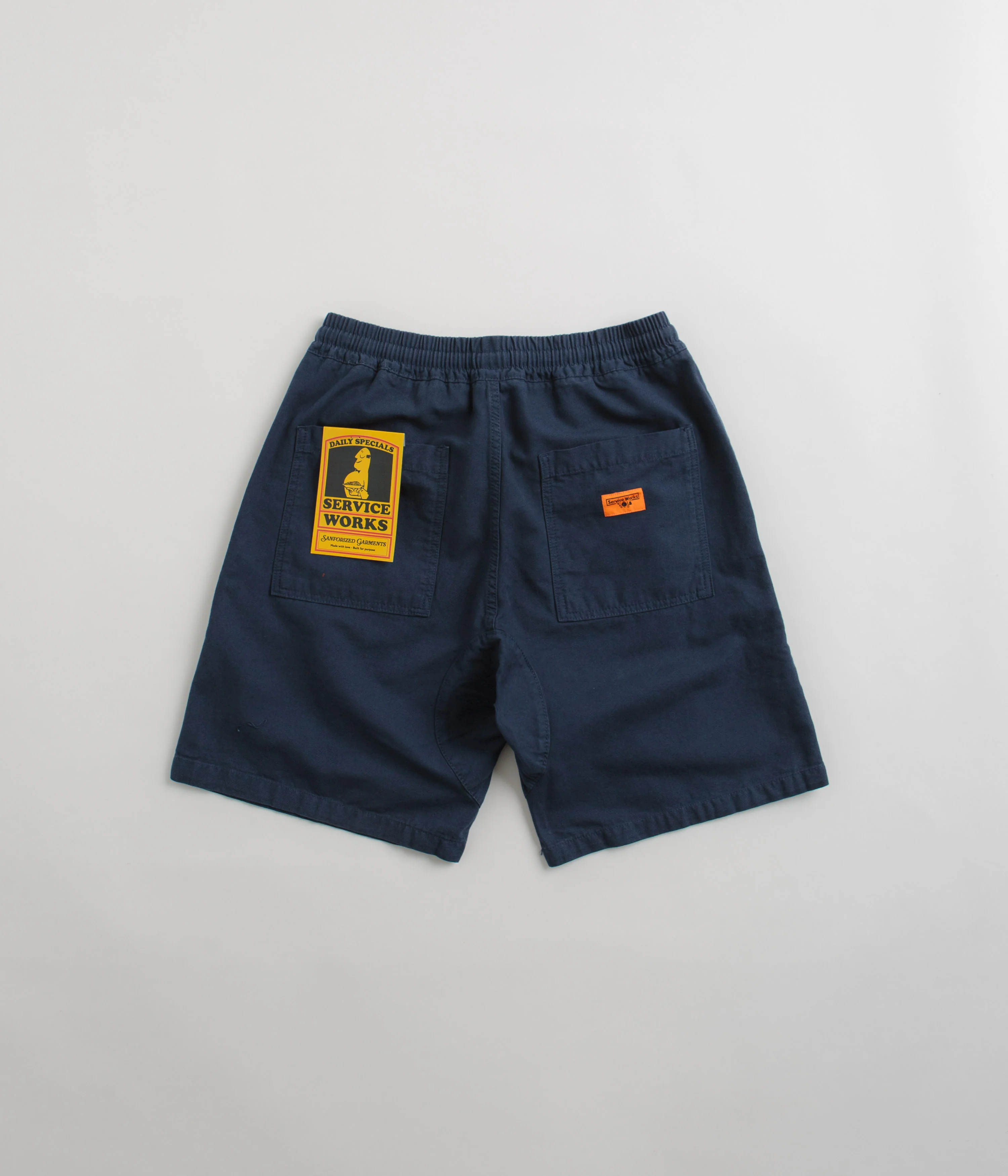 Service Works Classic Chef Shorts - Navy - Image 3