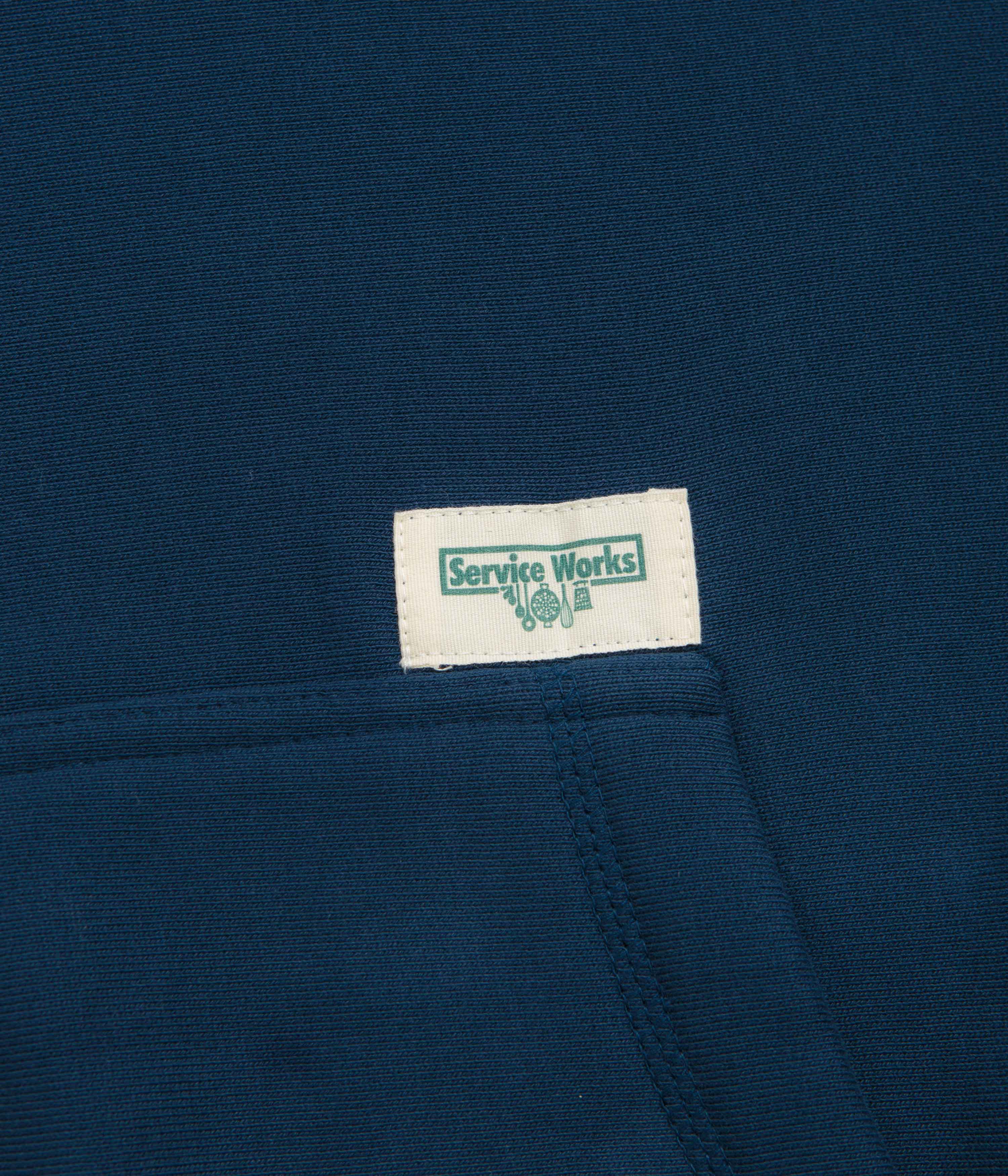 Service Works Contrast Stitch Hoodie - Navy - Image 2