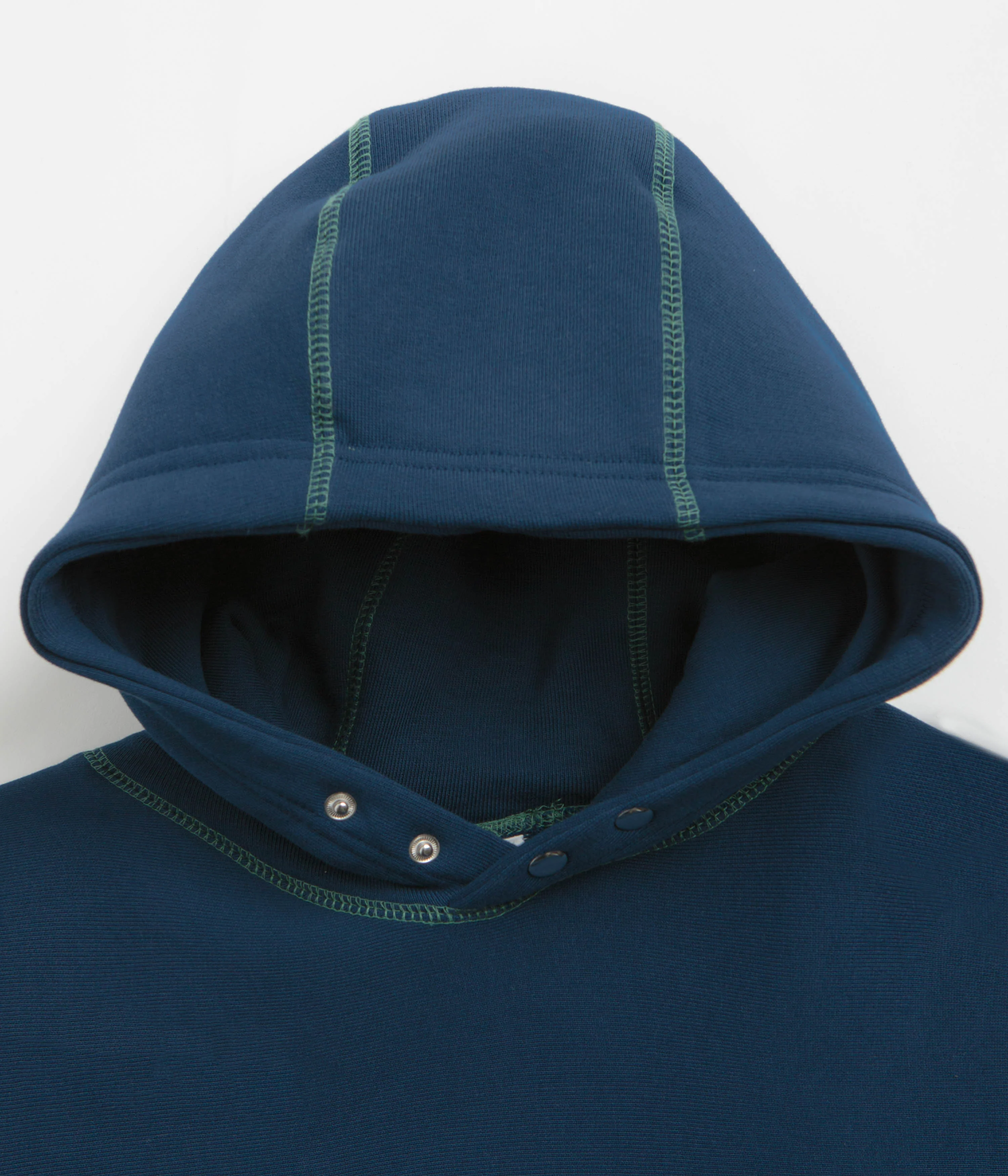 Service Works Contrast Stitch Hoodie - Navy - Image 3