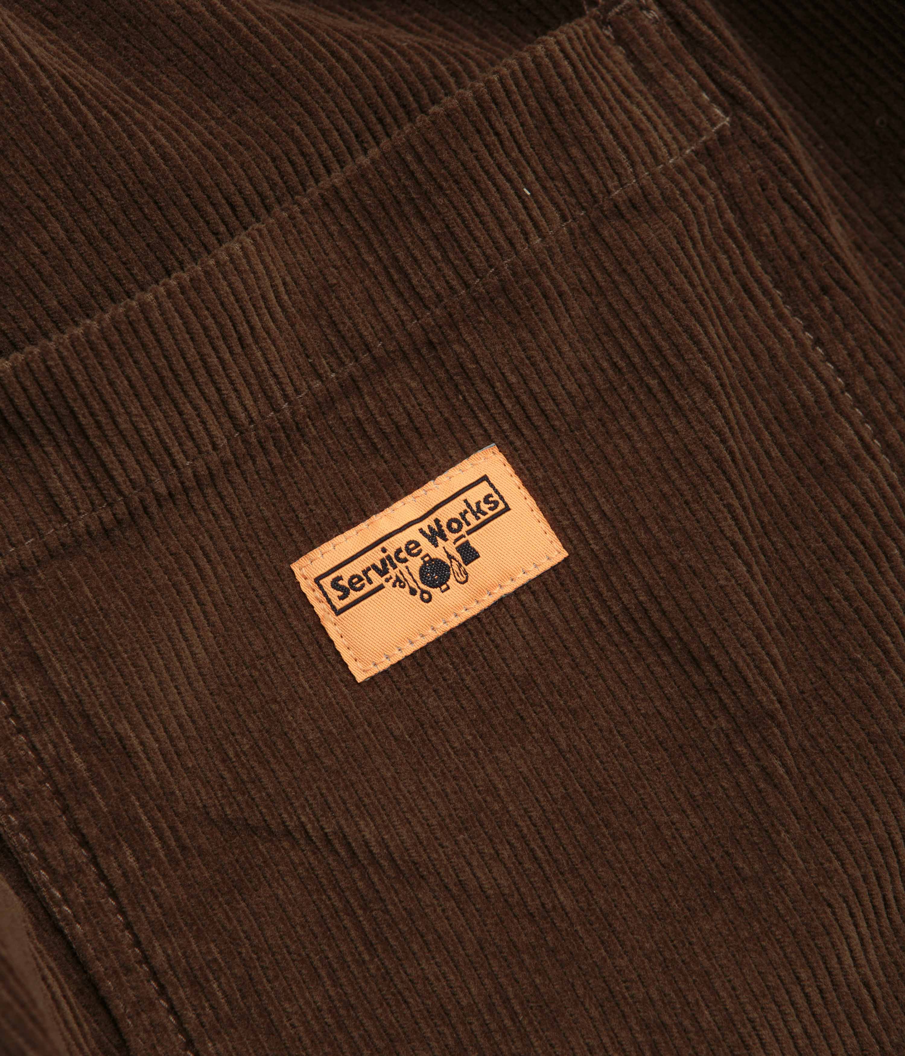 Service Works Corduroy Chef Pants - Bark - Image 6