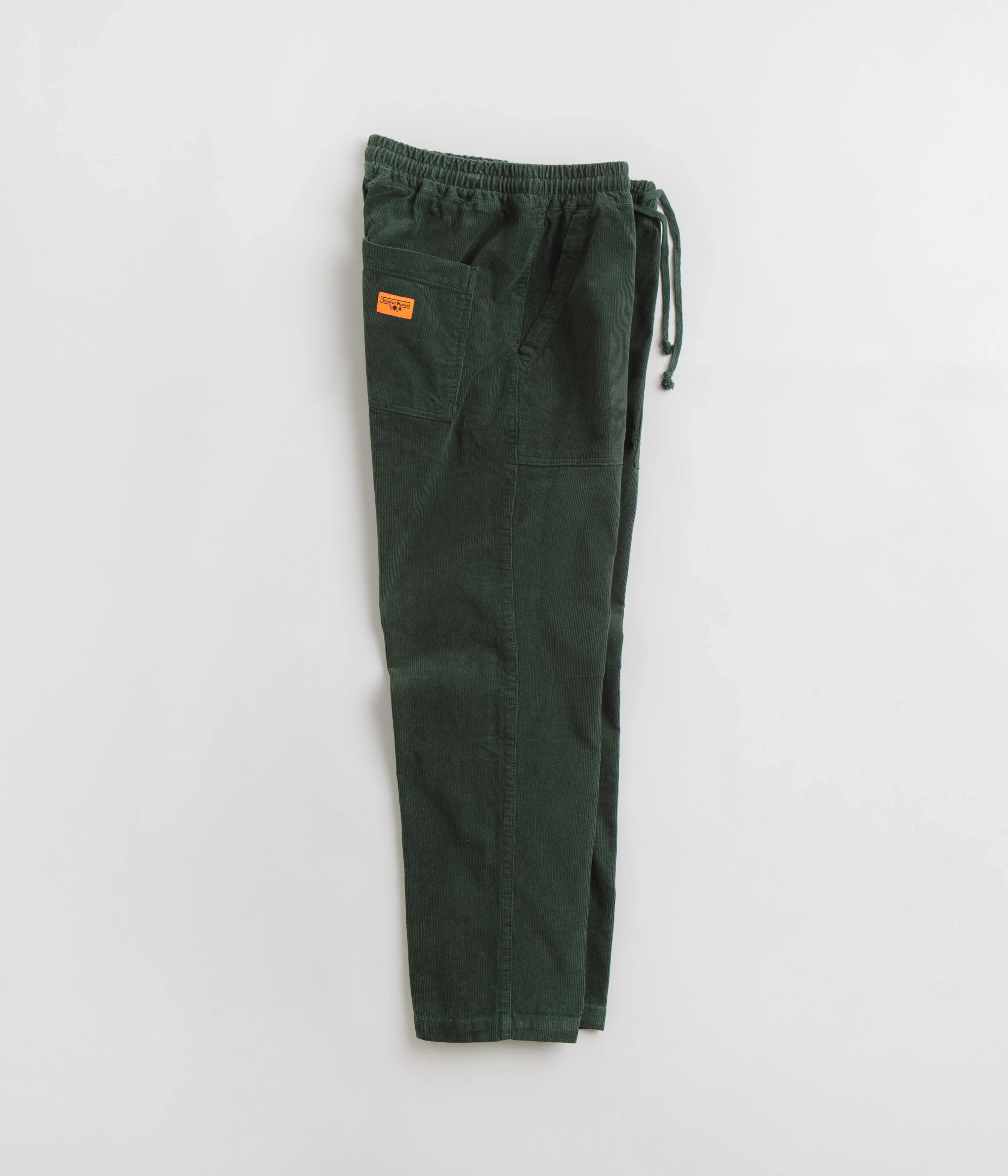 Service Works Corduroy Chef Pants - Forest - Image 2