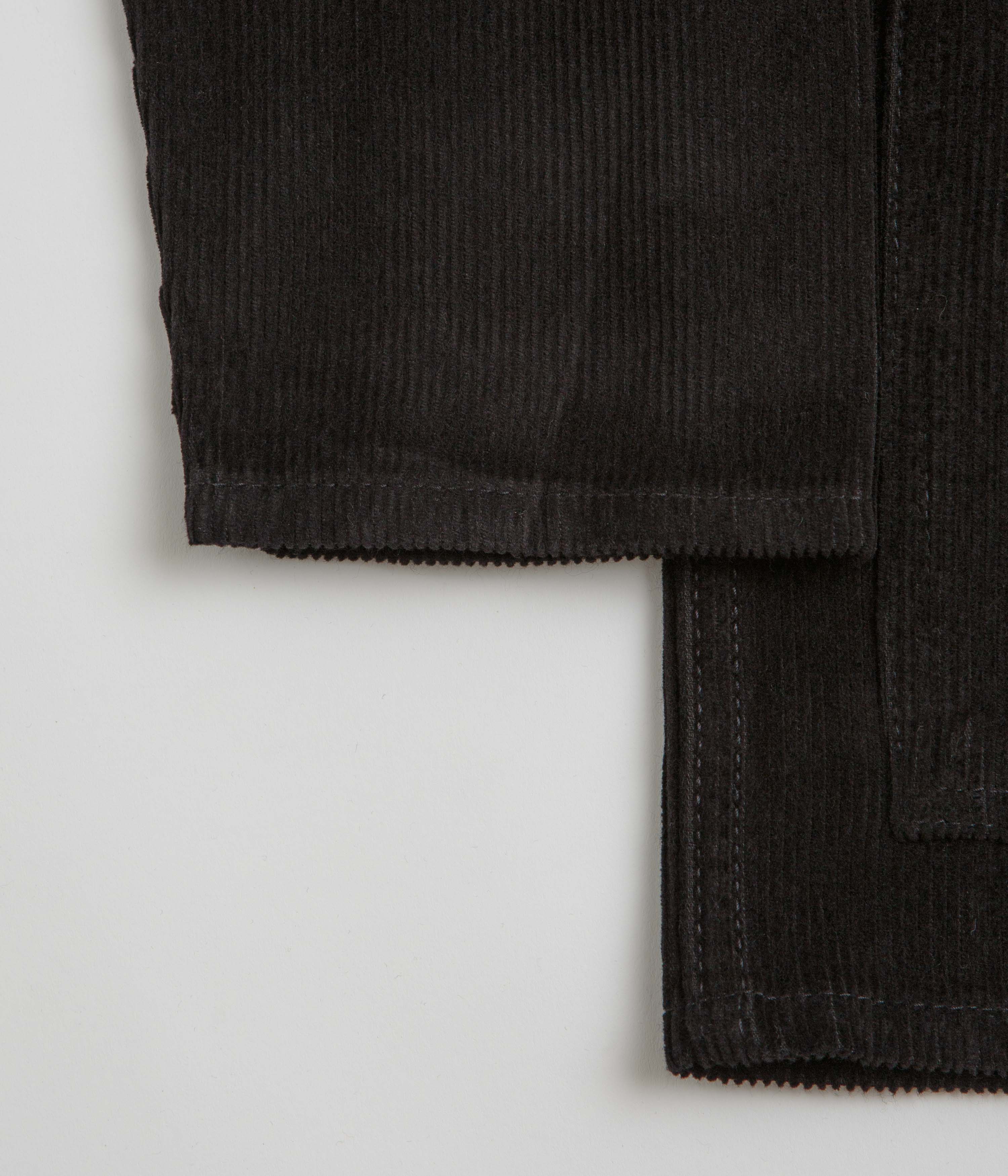 Service Works Corduroy Chore Shirt - Black - Image 6