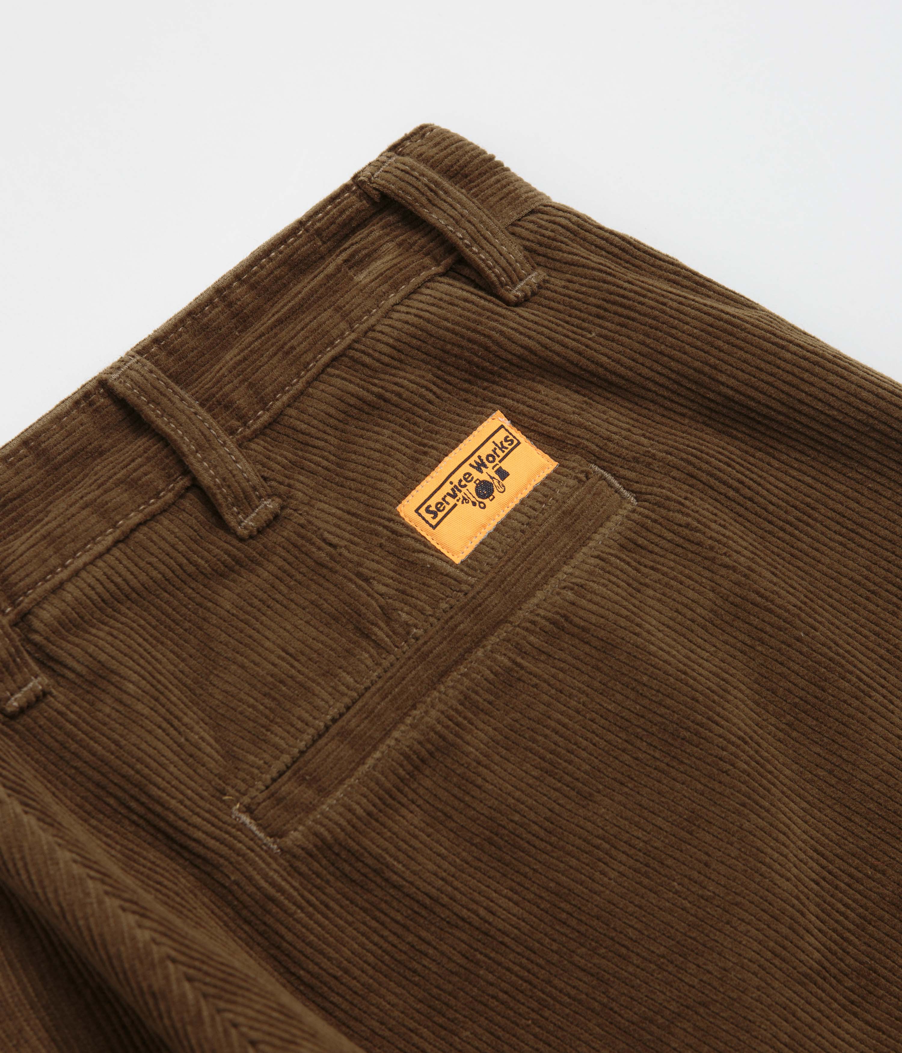Service Works Corduroy Part Timer Pants - Bark - Image 7