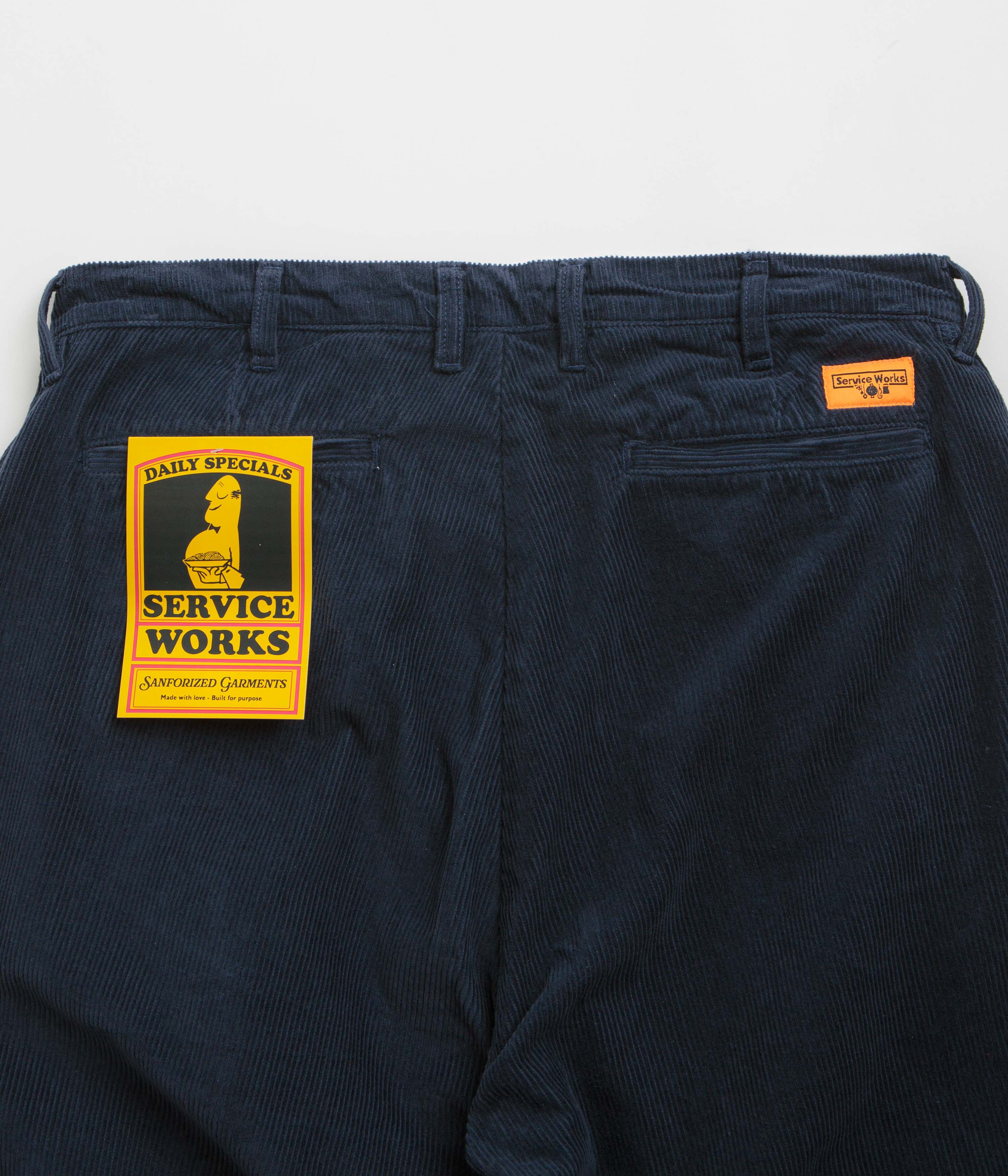 Service Works Corduroy Part Timer Pants - Navy - Image 7