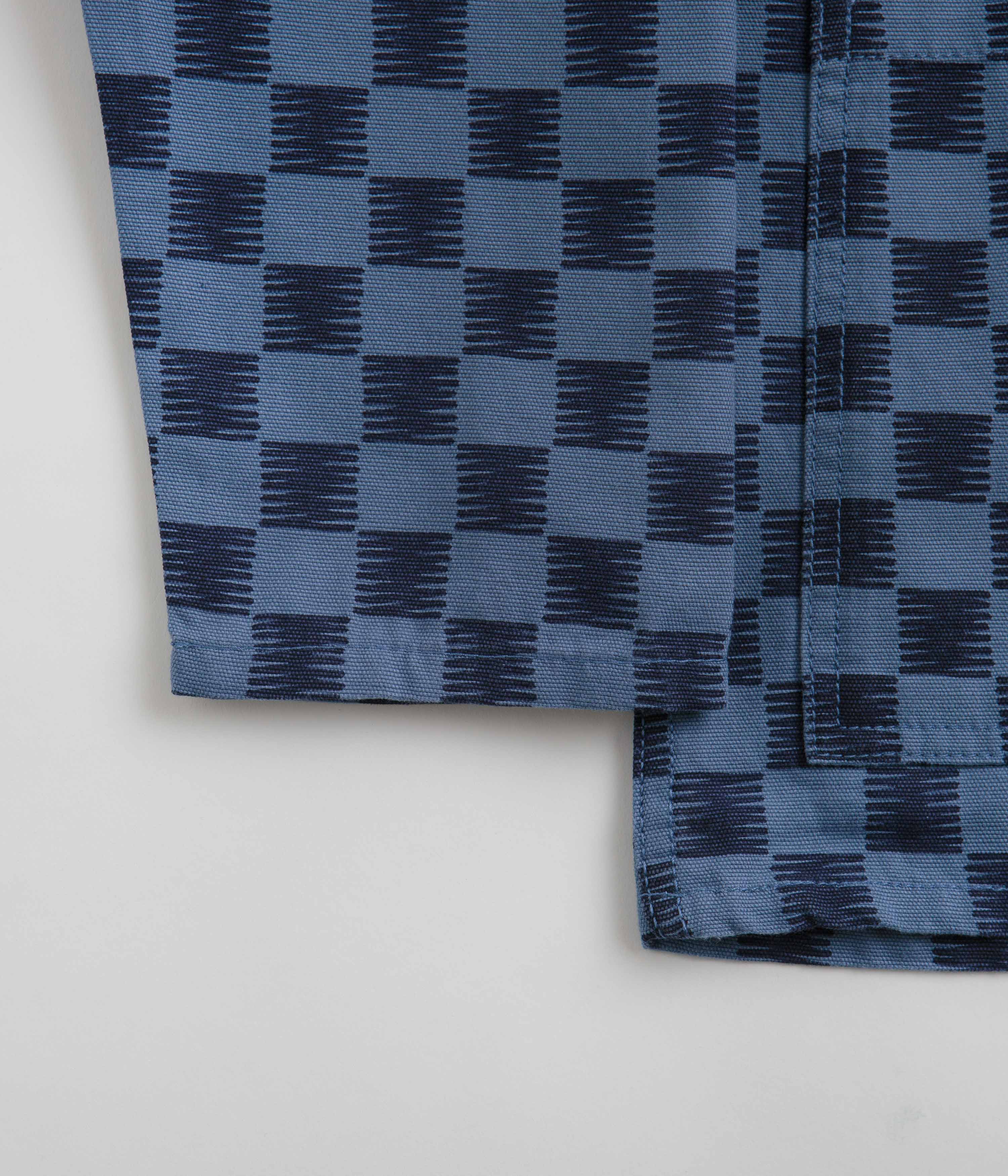 Service Works Coverall Jacket - Blue Checker - Image 2