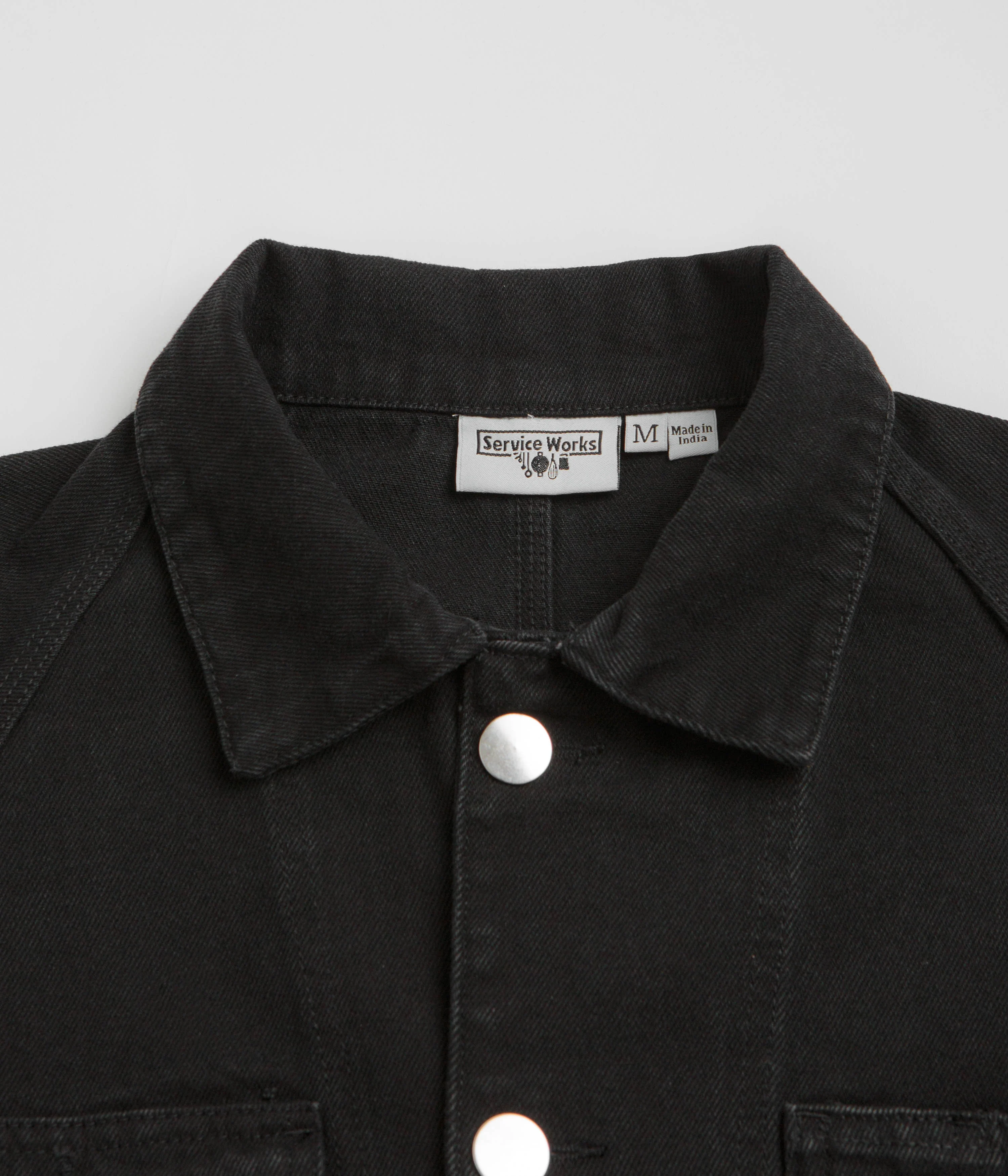 Service Works Denim 2.0 Coverall Jacket - Dark Wash - Image 3
