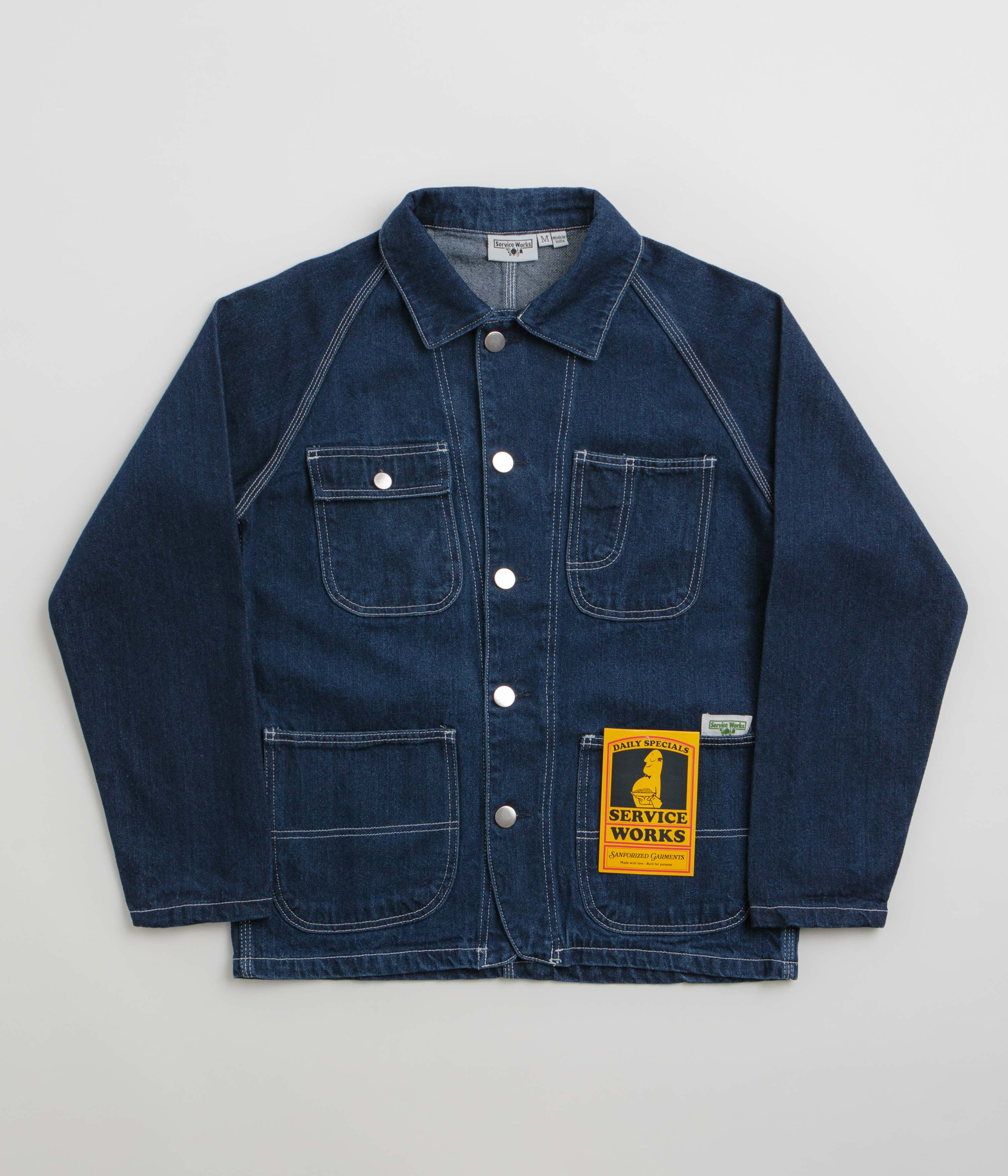 Service Works Denim 2.0 Coverall Jacket - One Wash