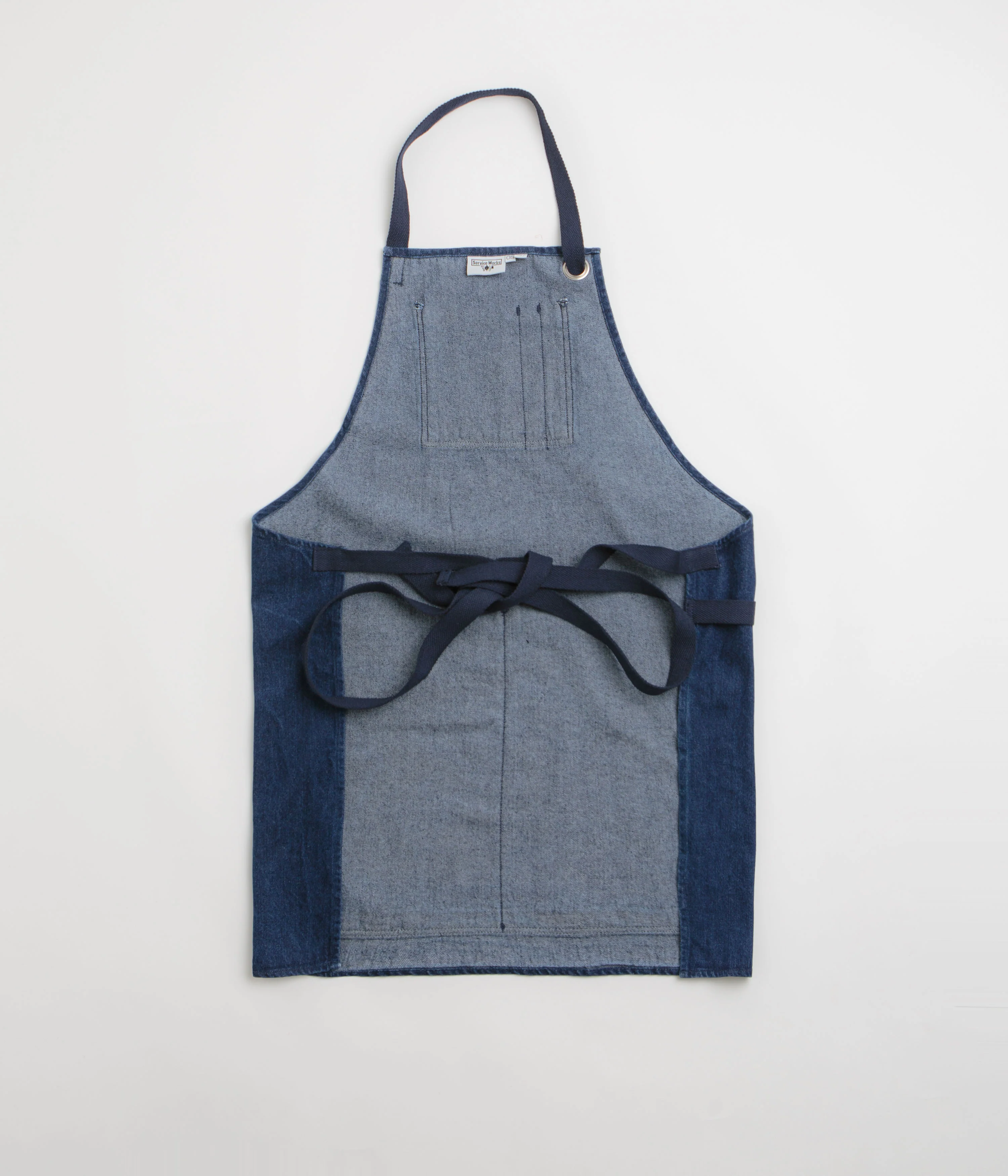 Service Works Denim Apron - One Wash - Image 2