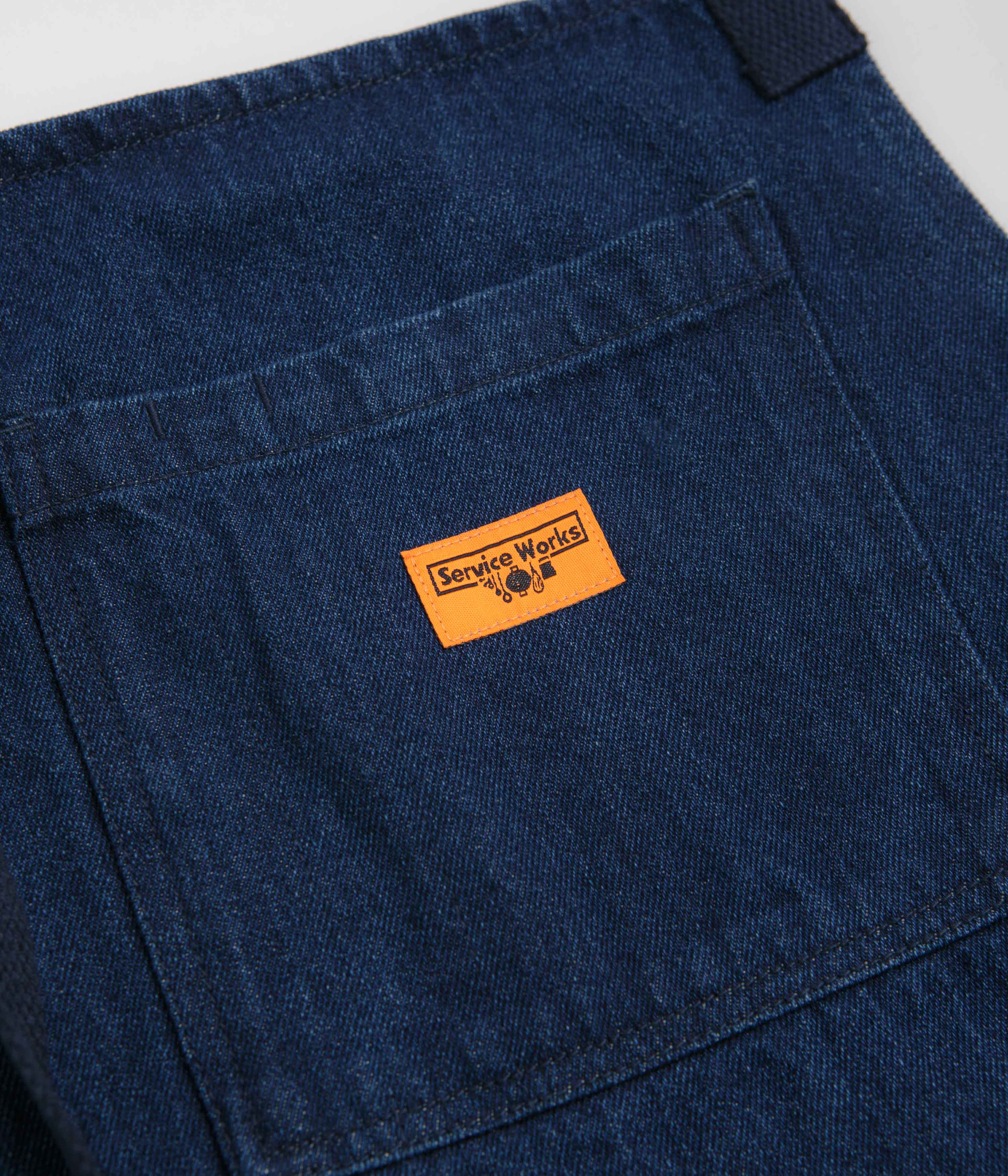 Service Works Denim Apron - One Wash - Image 4