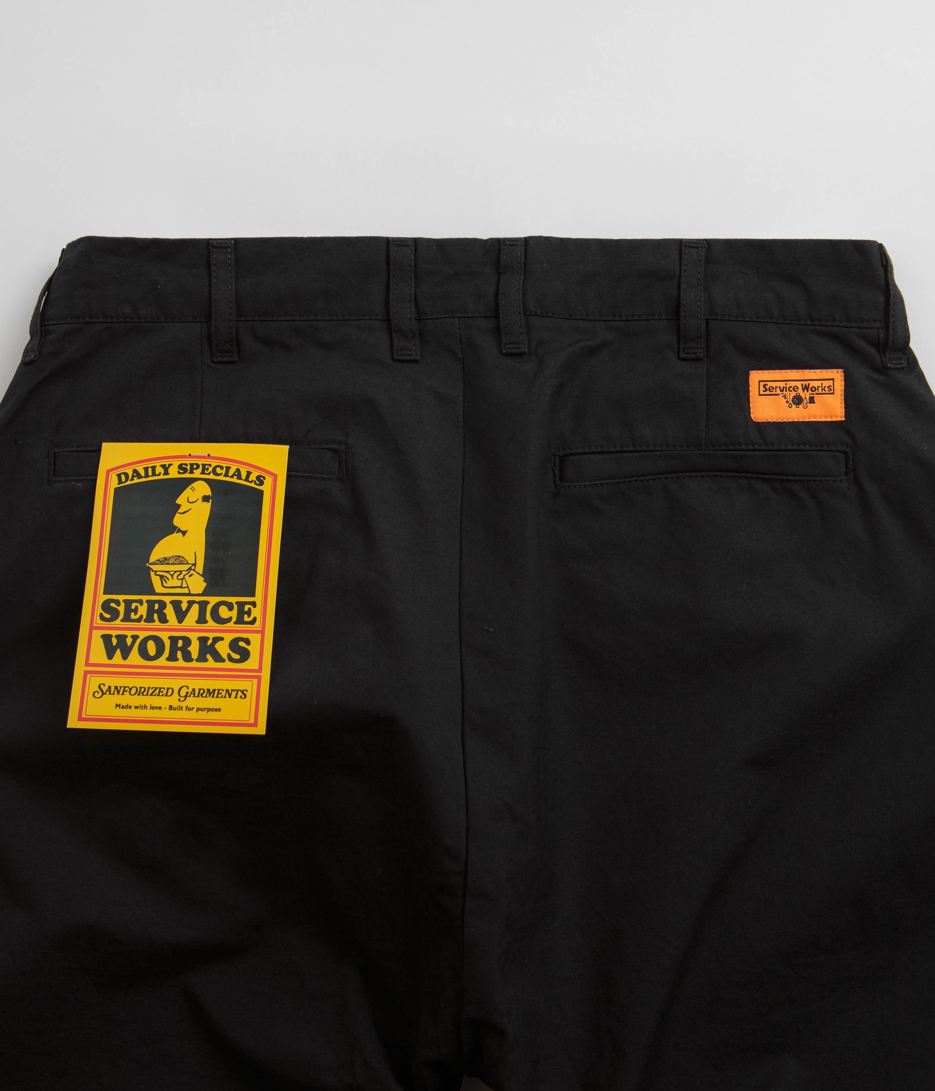 Service Works Dense Twill Part Timer Pants - Black - Image 6