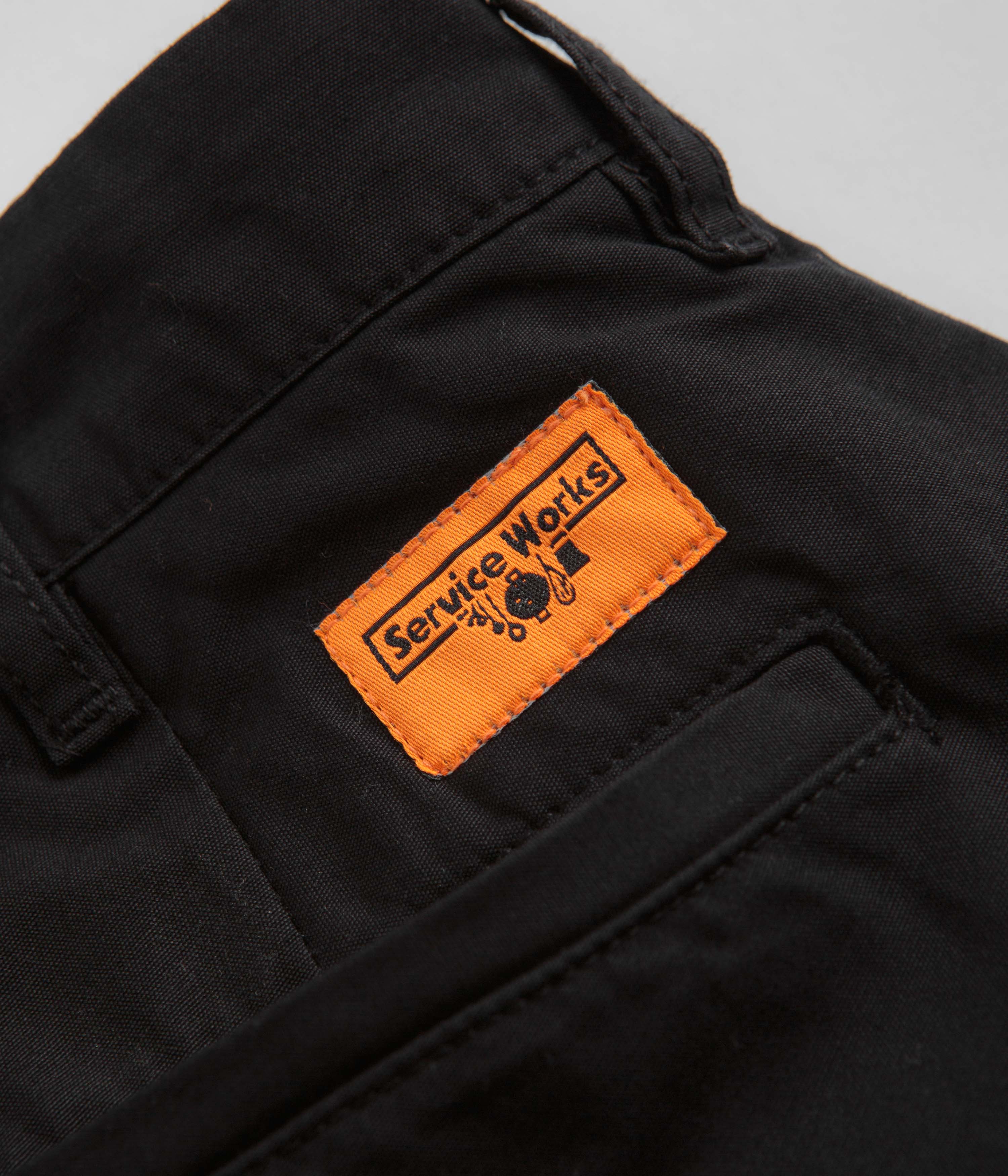 Service Works Dense Twill Part Timer Pants - Black - Image 7