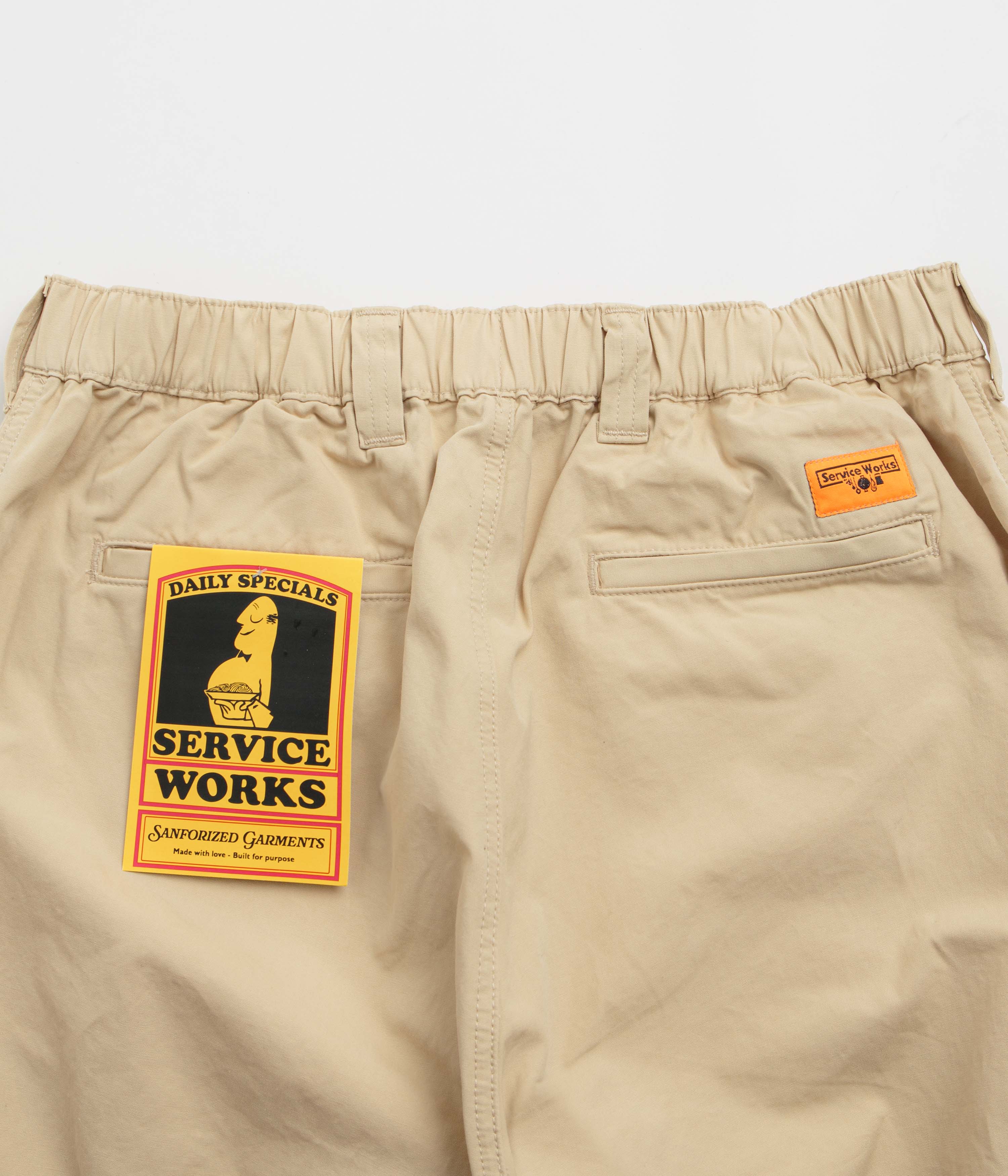 Service Works Dense Twill Waiter Pants - Beige - Image 6