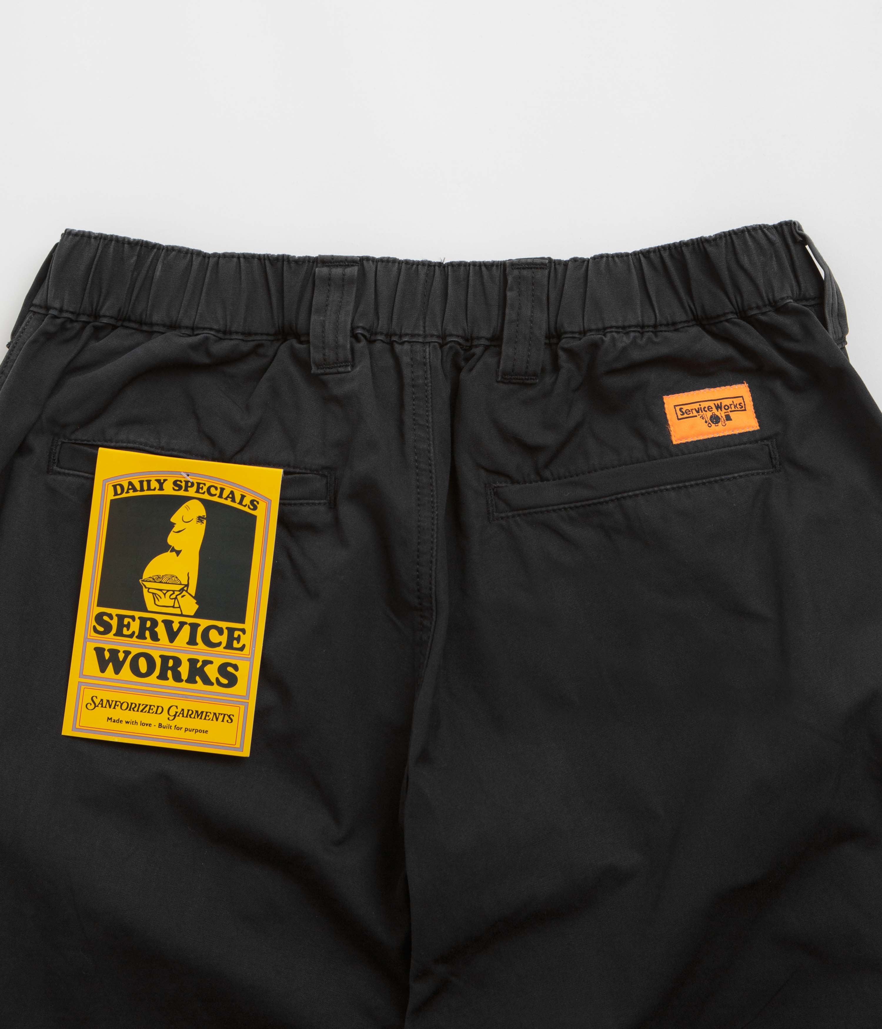 Service Works Dense Twill Waiter Pants - Black - Image 7