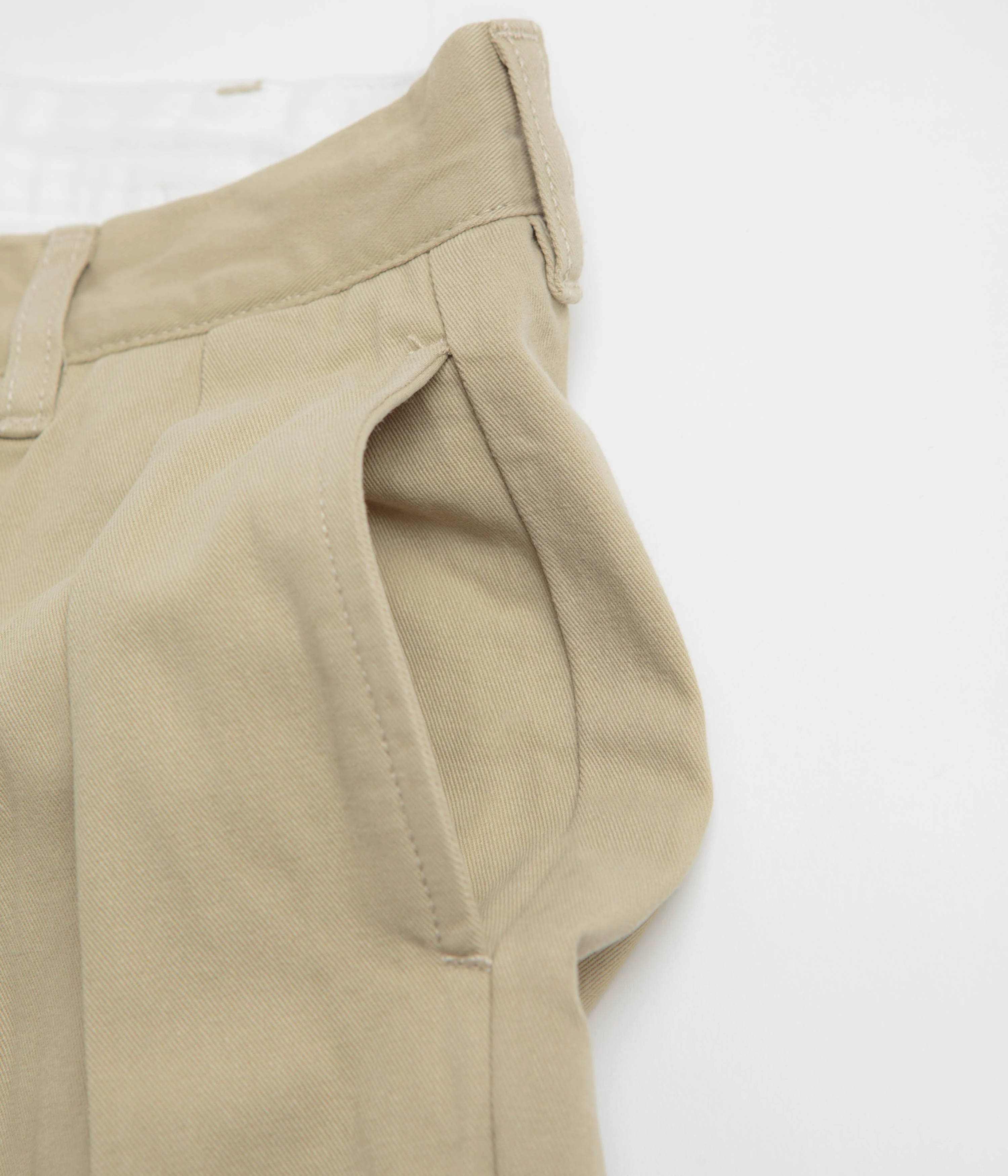 Service Works Drill Part Timer Shorts - Khaki - Image 4