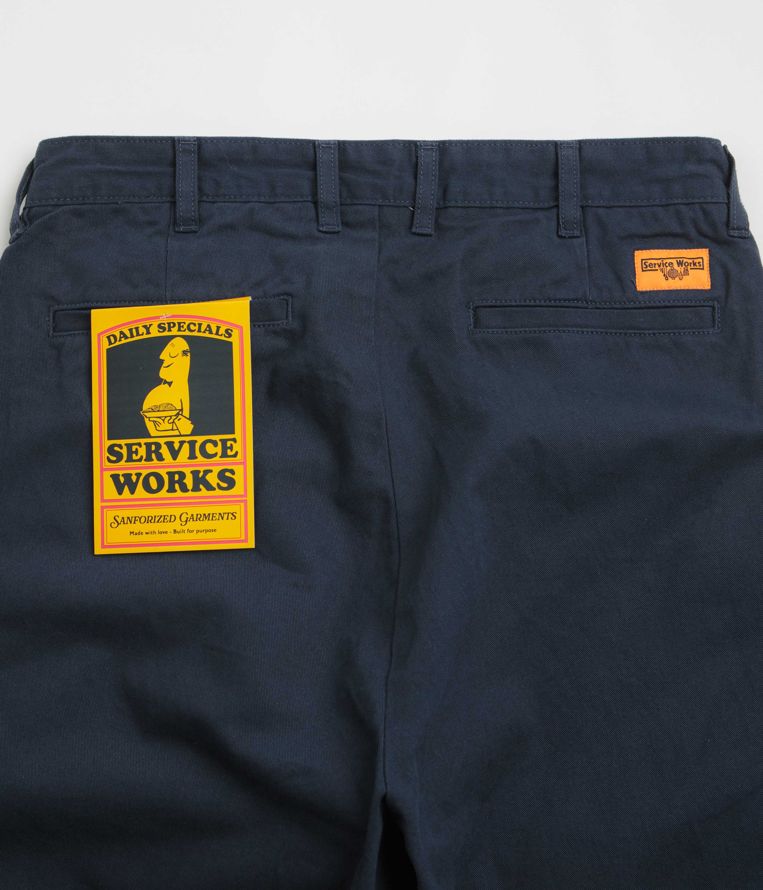 Service Works Drill Part Timer Shorts - Navy - Image 7