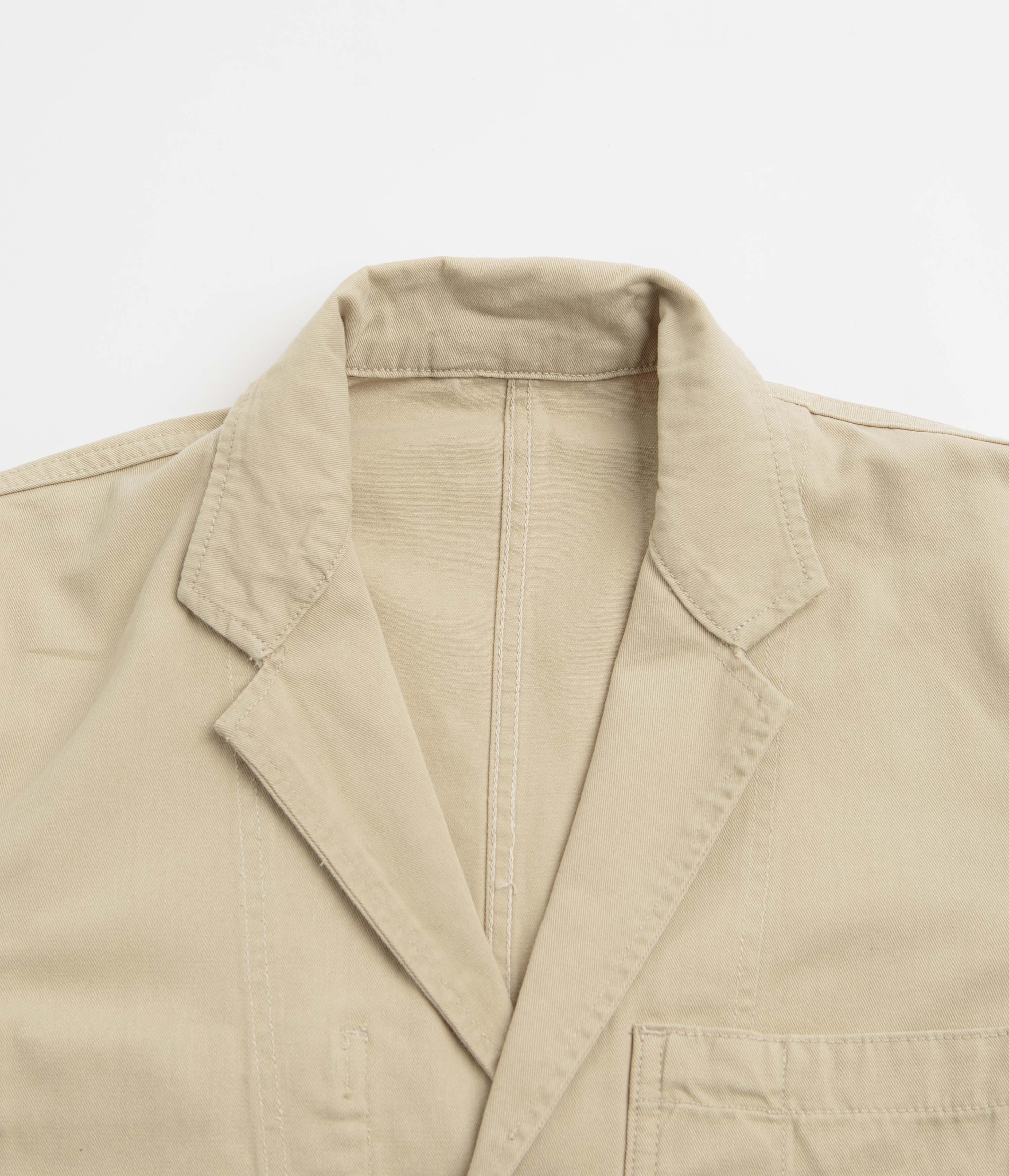 Service Works Drill Server Suit Jacket - Khaki - Image 2