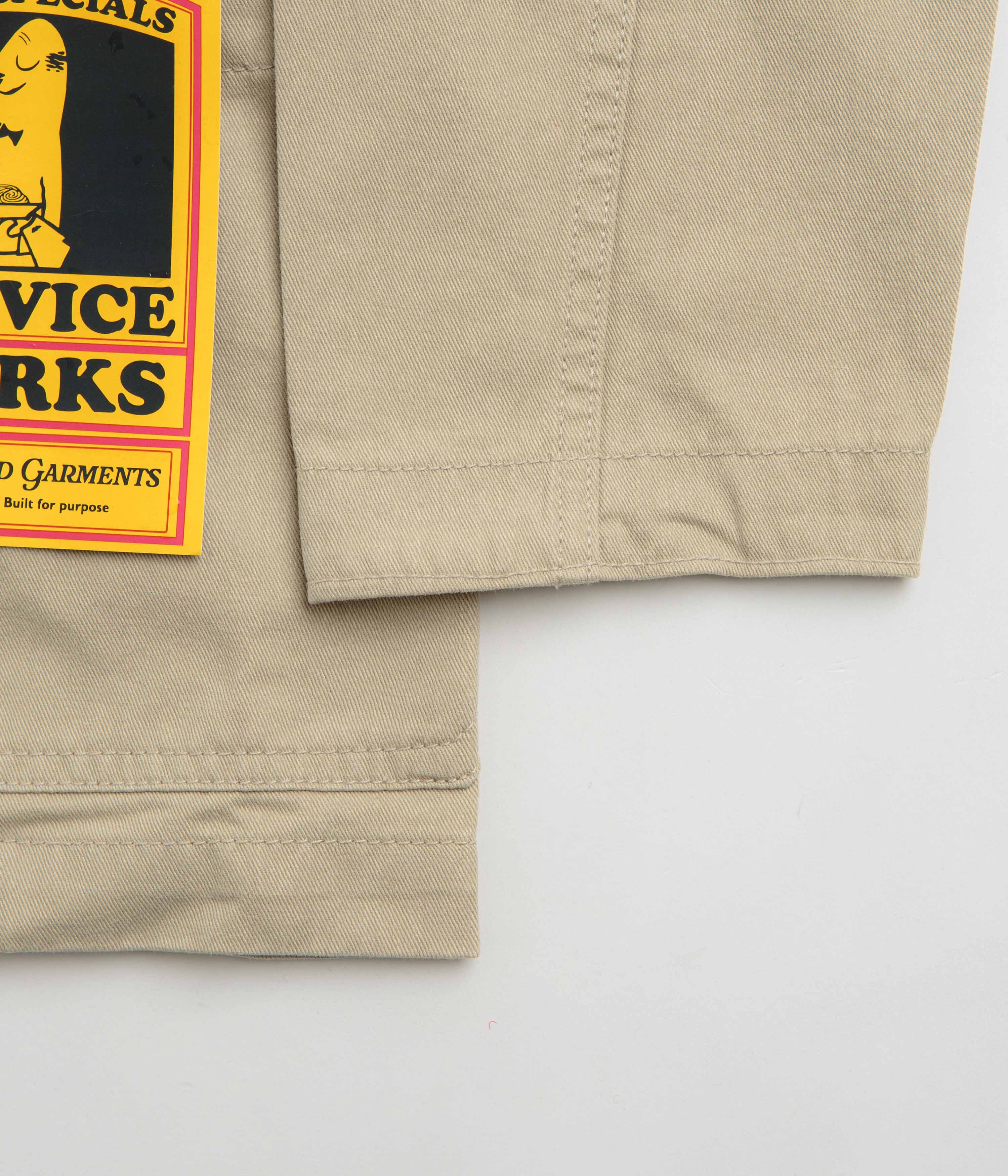 Service Works Drill Server Suit Jacket - Khaki - Image 5