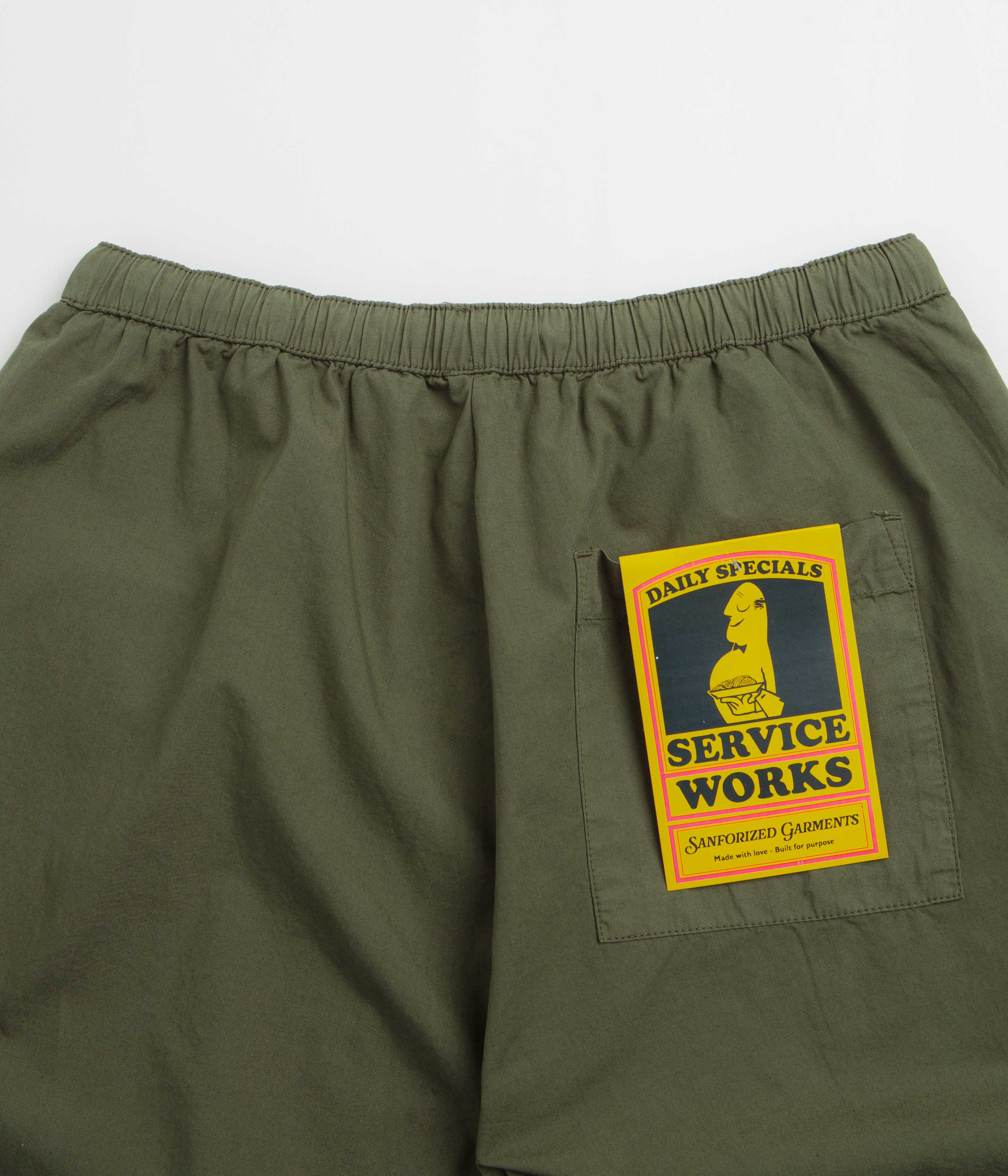 Service Works Easy Chef Pants - Olive - Image 5
