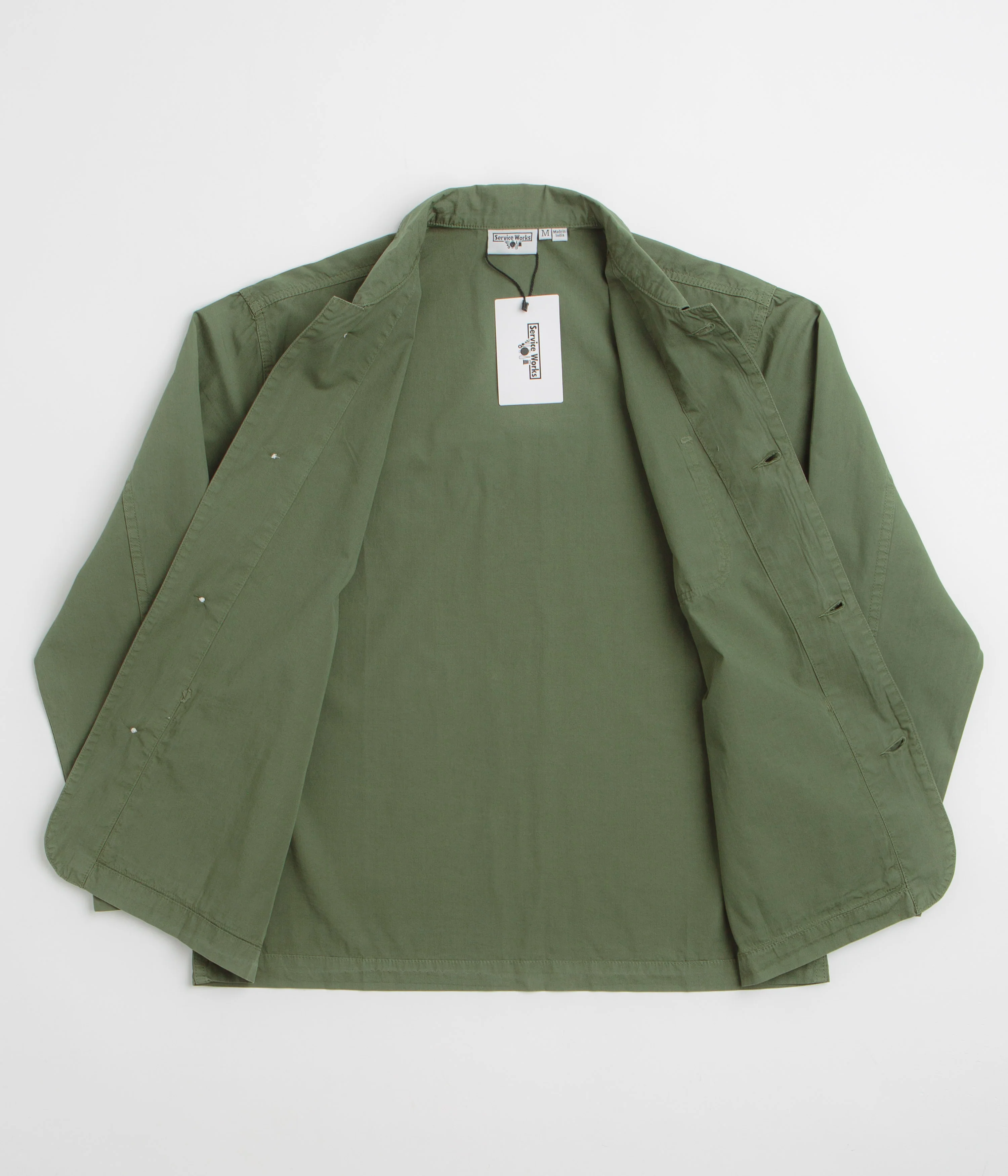 Service Works Easy Chef Shirt - Olive - Image 2