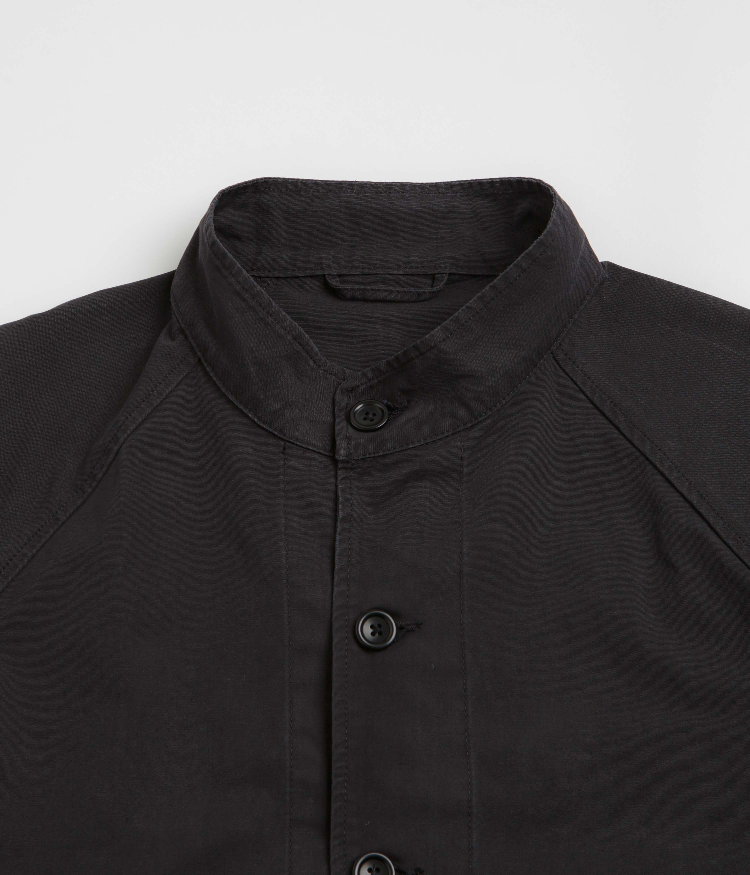 Service Works Fine Twill Waiters Jacket - Black - Image 2
