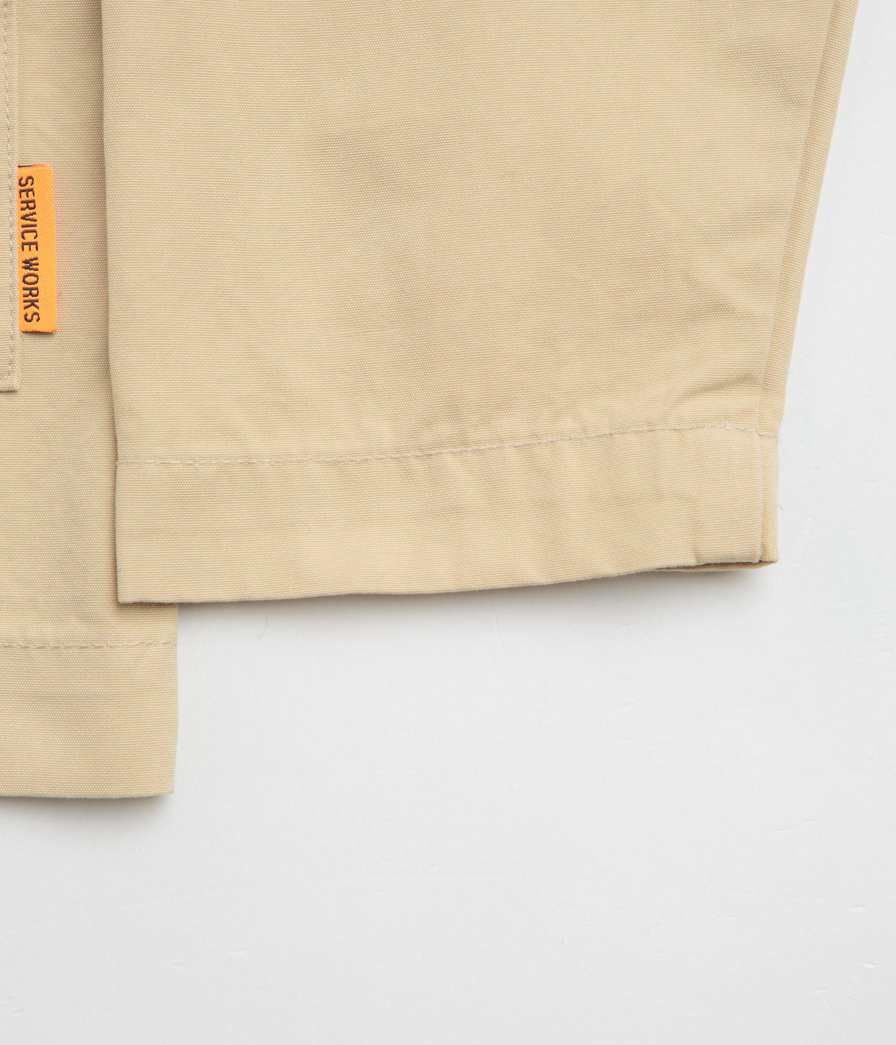 Service Works Fine Twill Waiters Jacket - Pale Khaki - Image 6