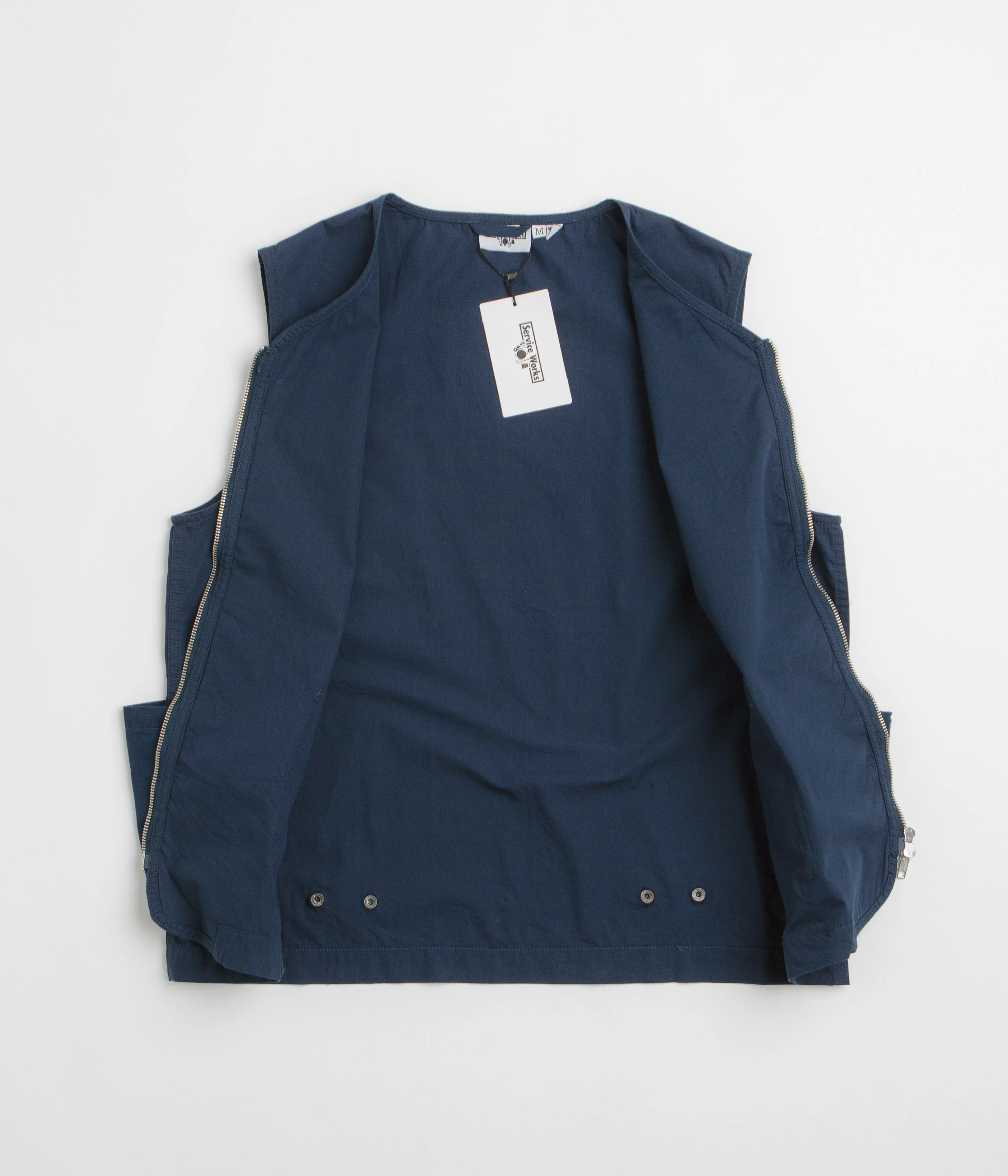 Service Works Gardener Vest - Navy - Image 2