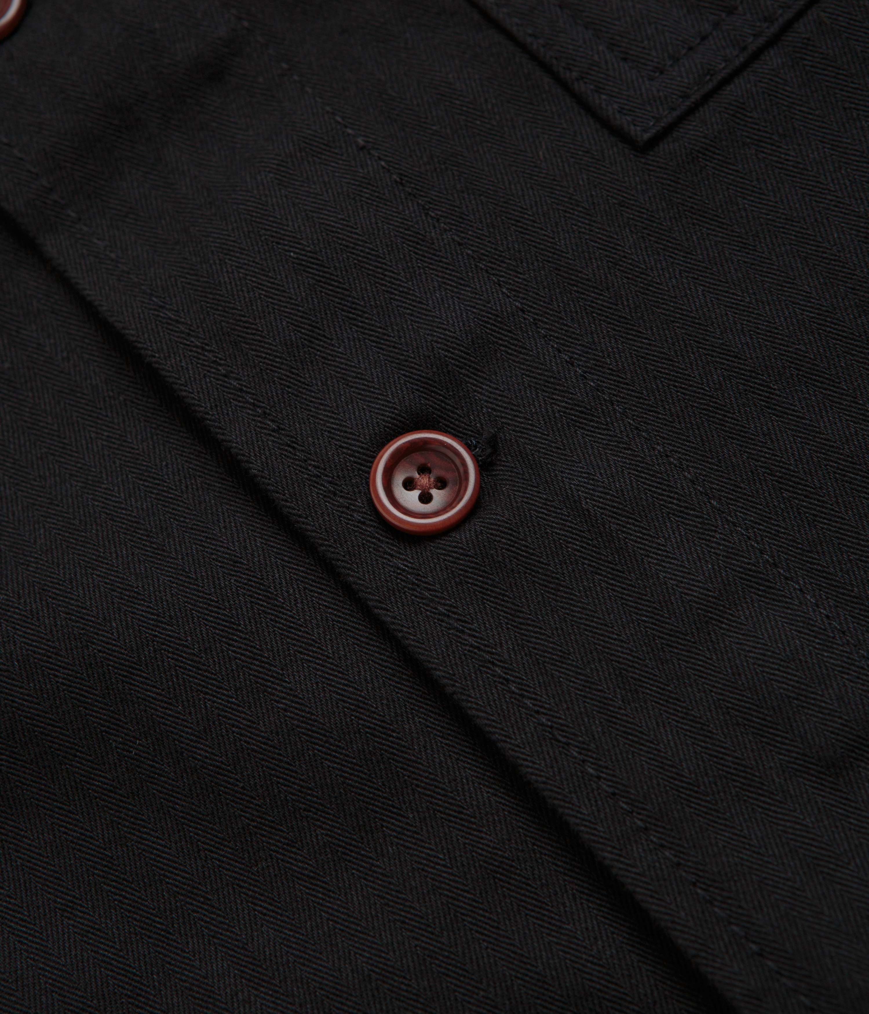 Service Works Herringbone FOH Jacket - Black - Image 3