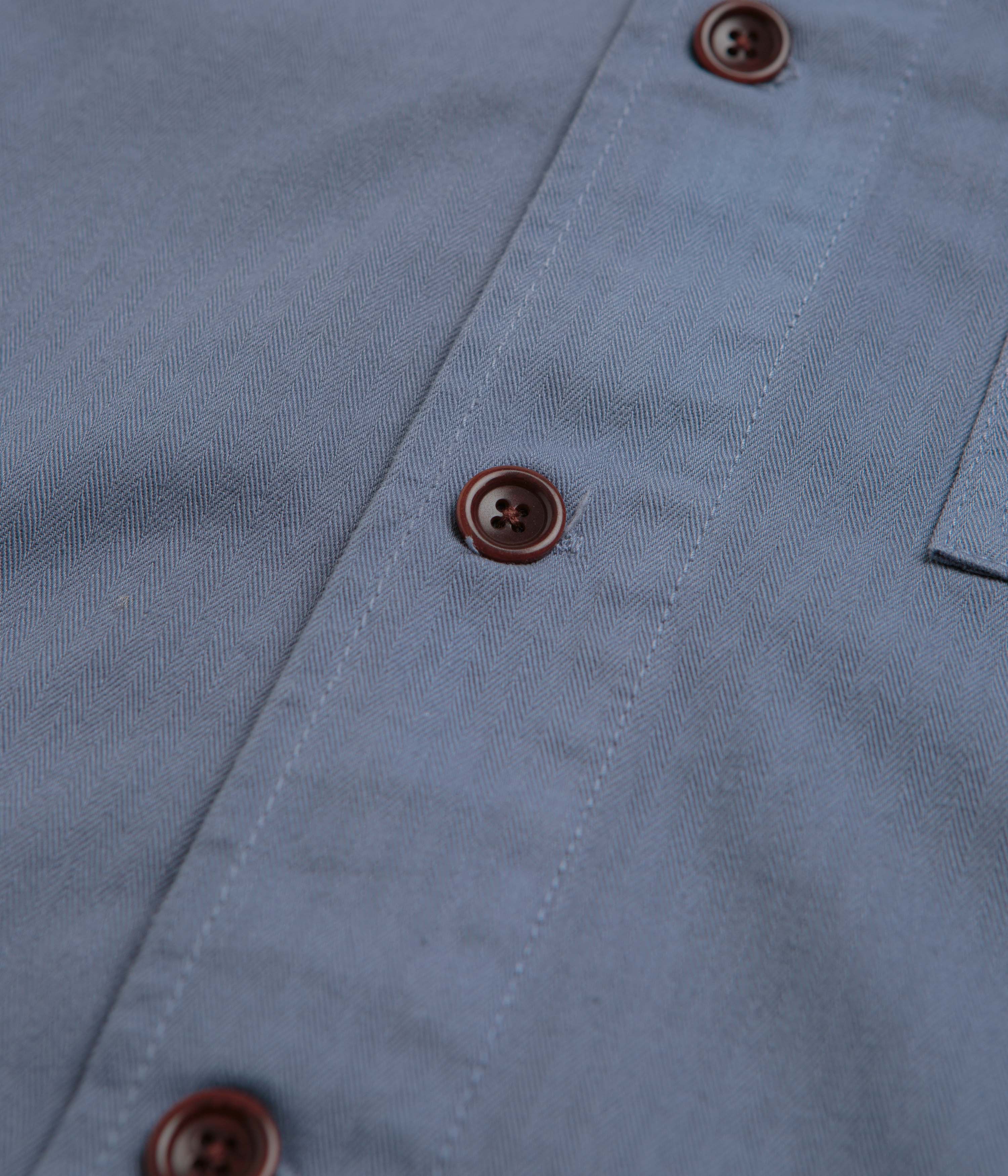 Service Works Herringbone FOH Jacket - Harbour - Image 4