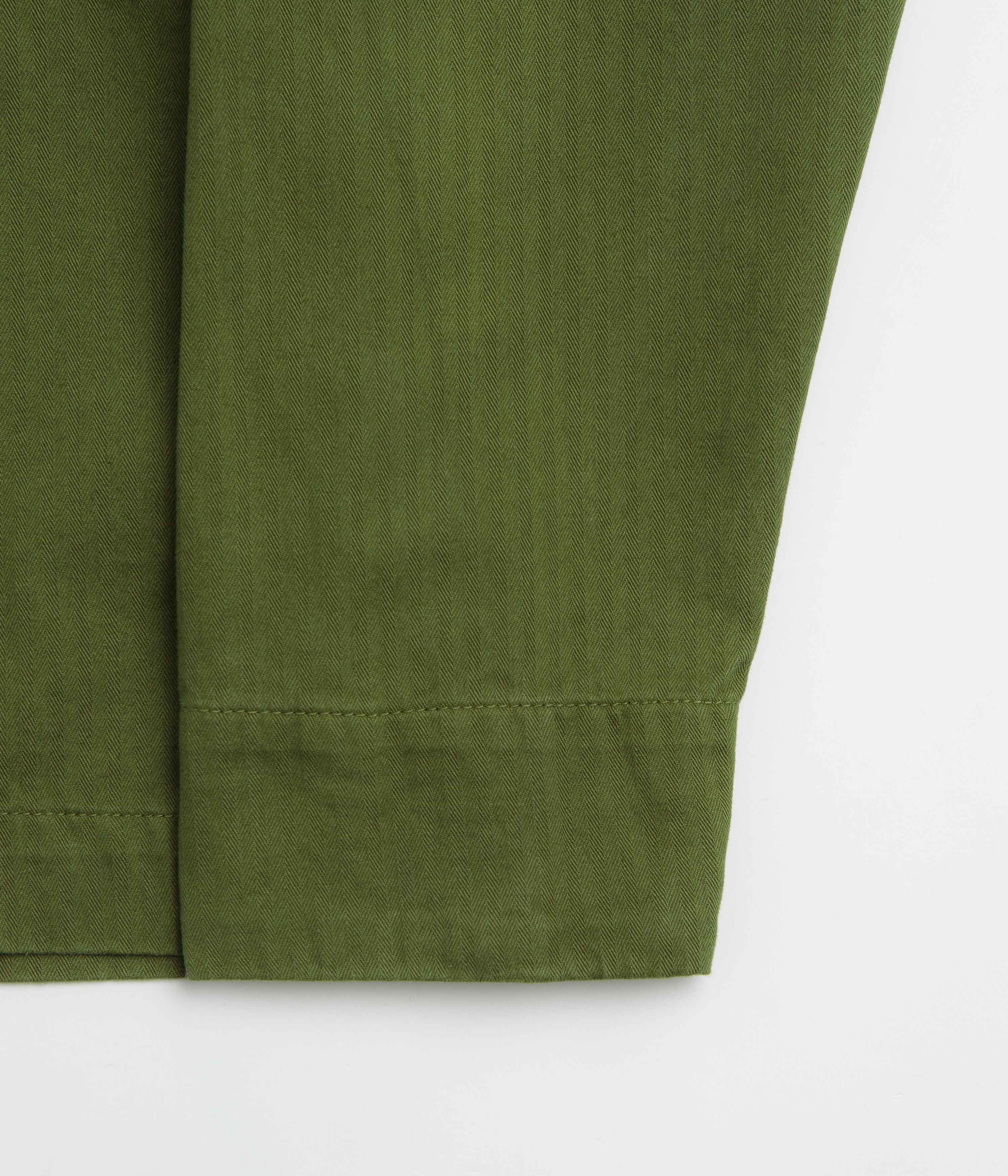 Service Works Herringbone FOH Jacket - Pesto - Image 5