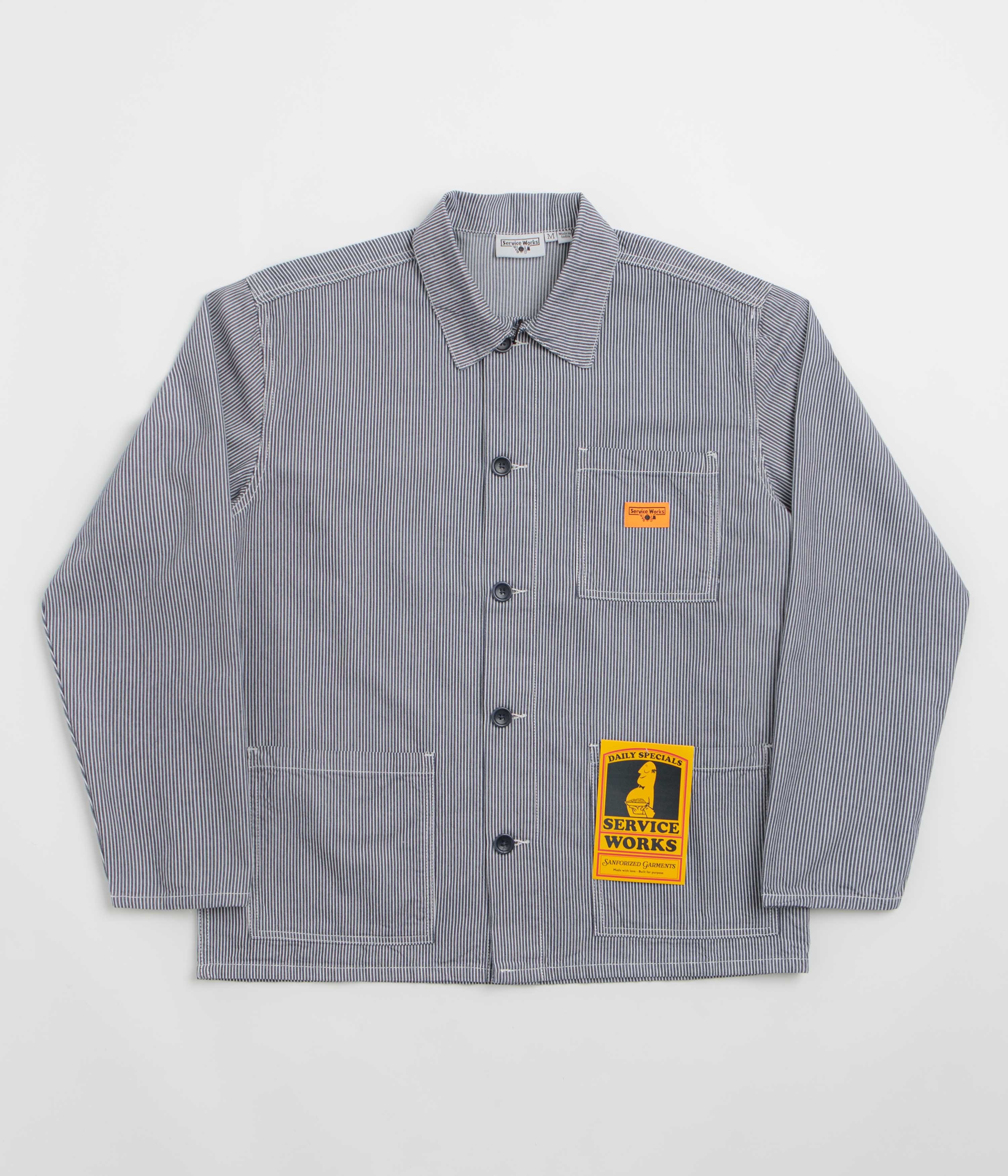 Service Works Hickory Chore Shirt - Hickory
