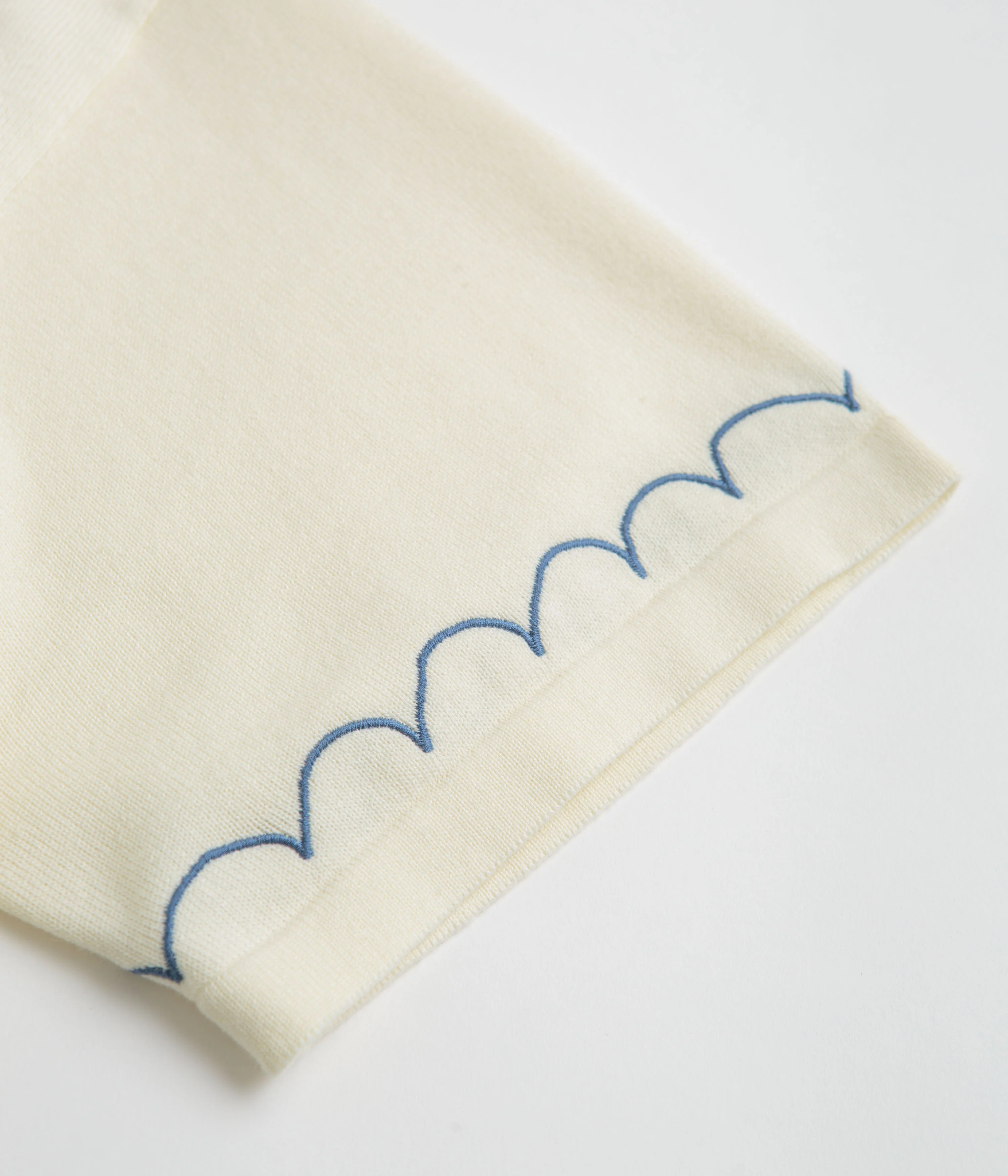 Service Works Knitted Vase Short Sleeve Shirt - Off White - Image 4
