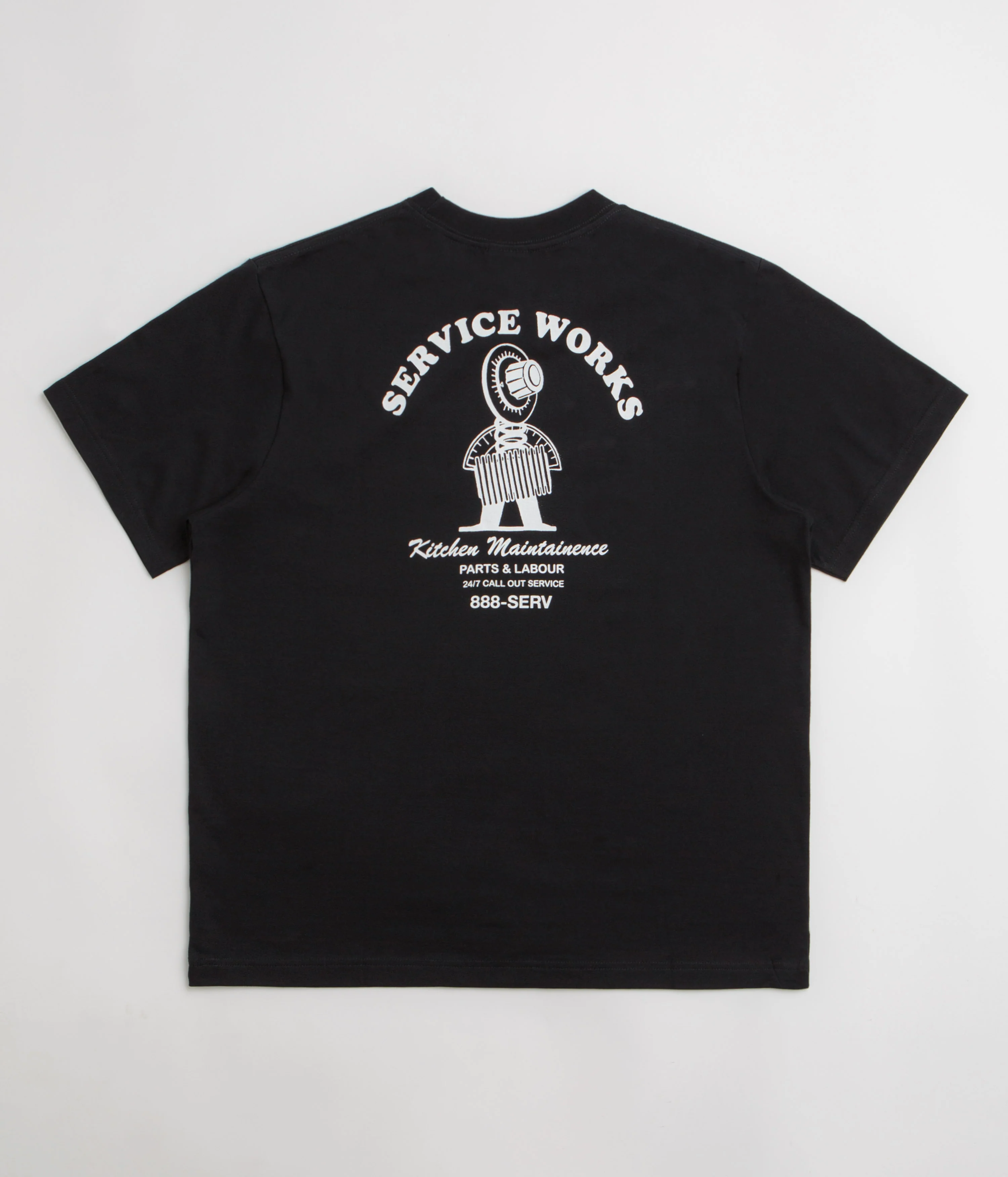 Service Works Maintenance T-Shirt - Black