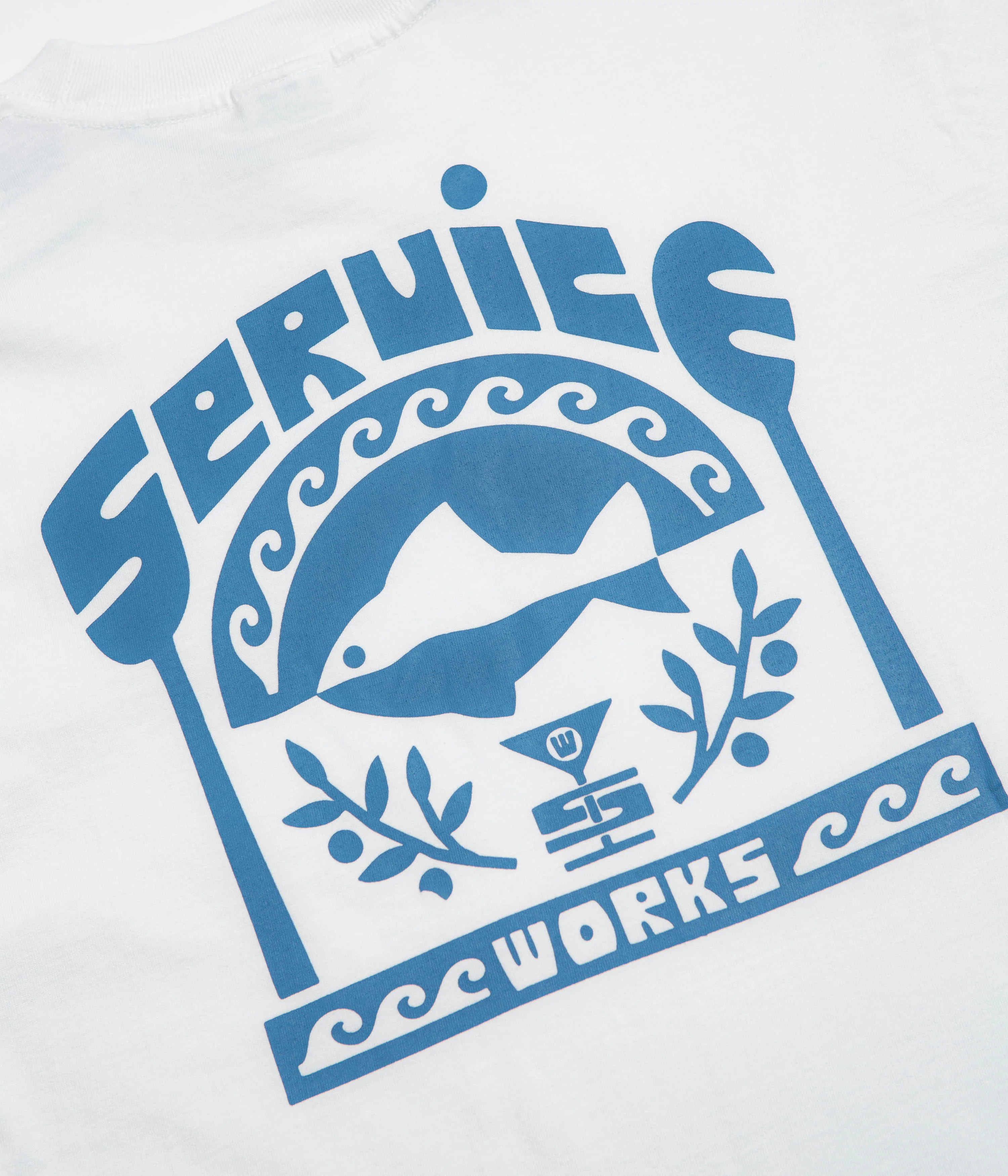 Service Works Milos T-Shirt - White - Image 5