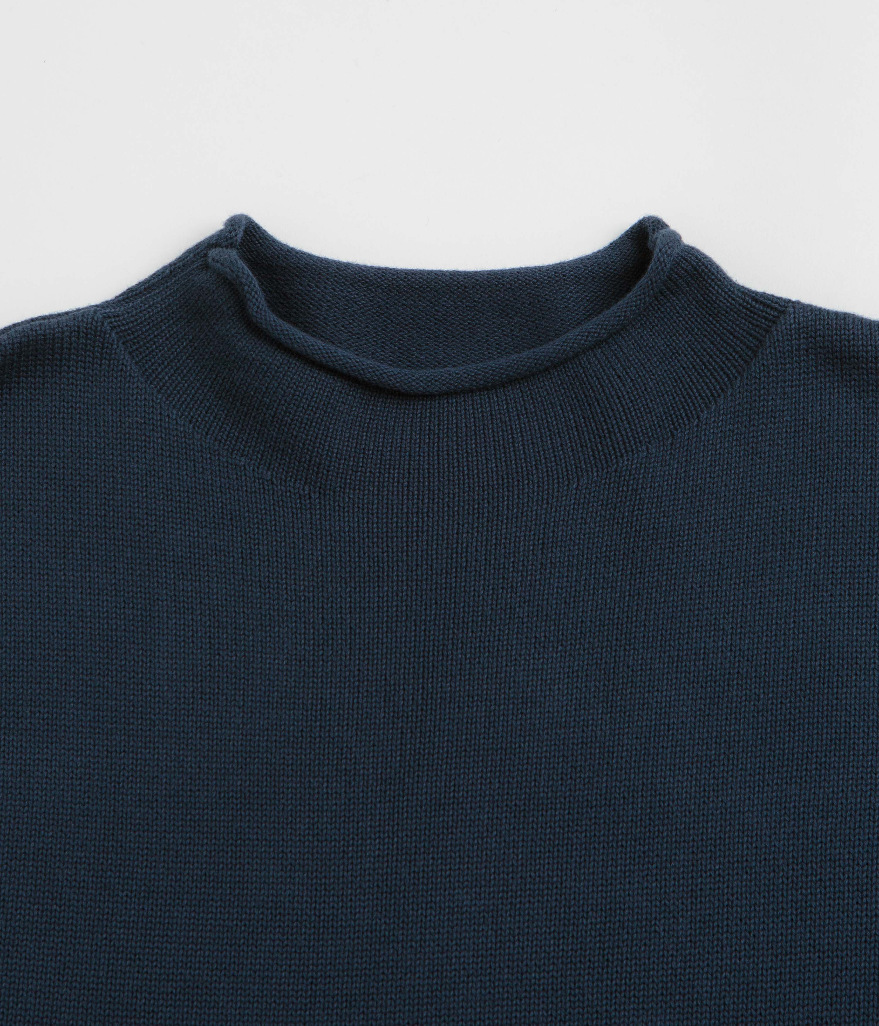 Service Works Mock Smock Sweatshirt - Navy - Image 2