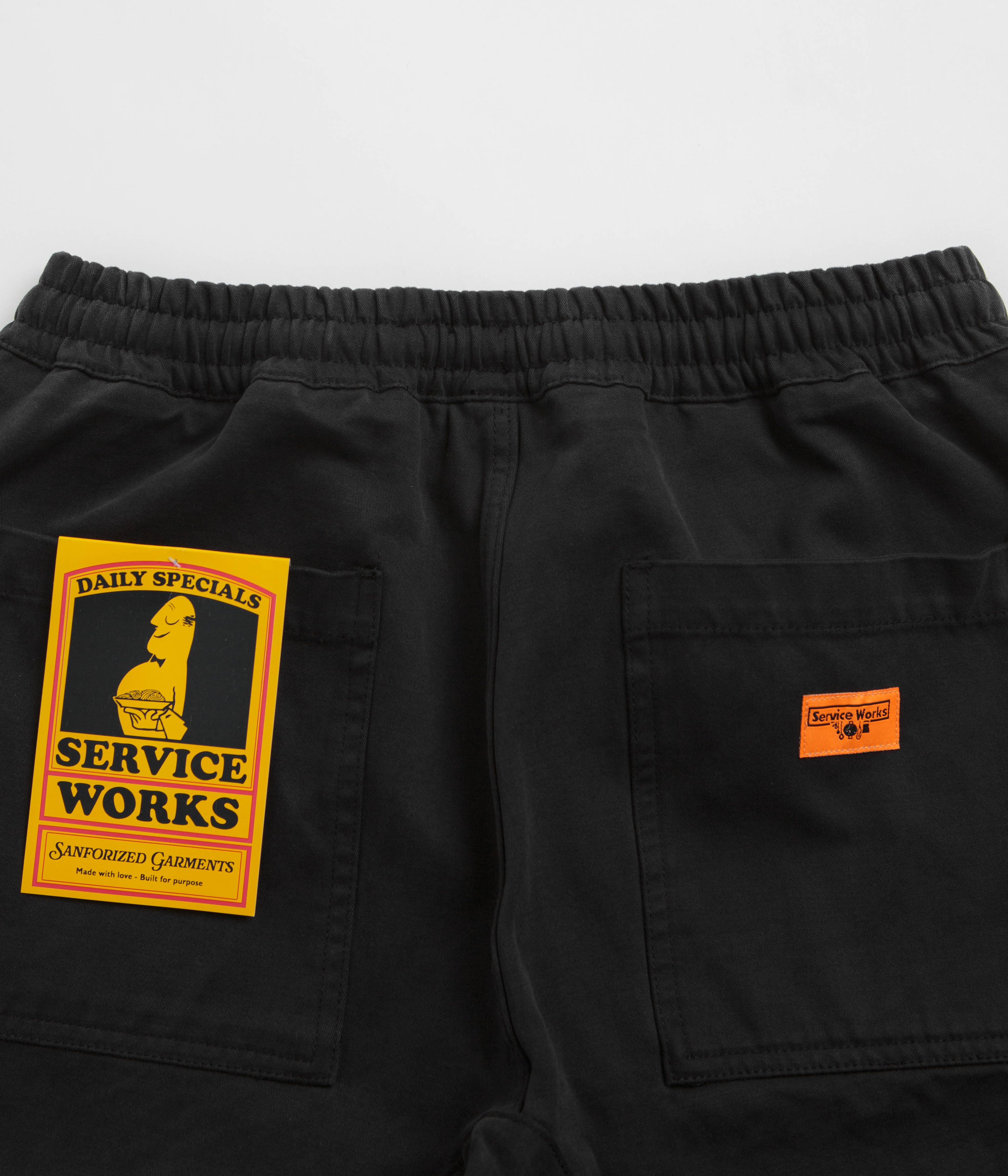 Service Works Moleskin Chef Pants - Black - Image 6