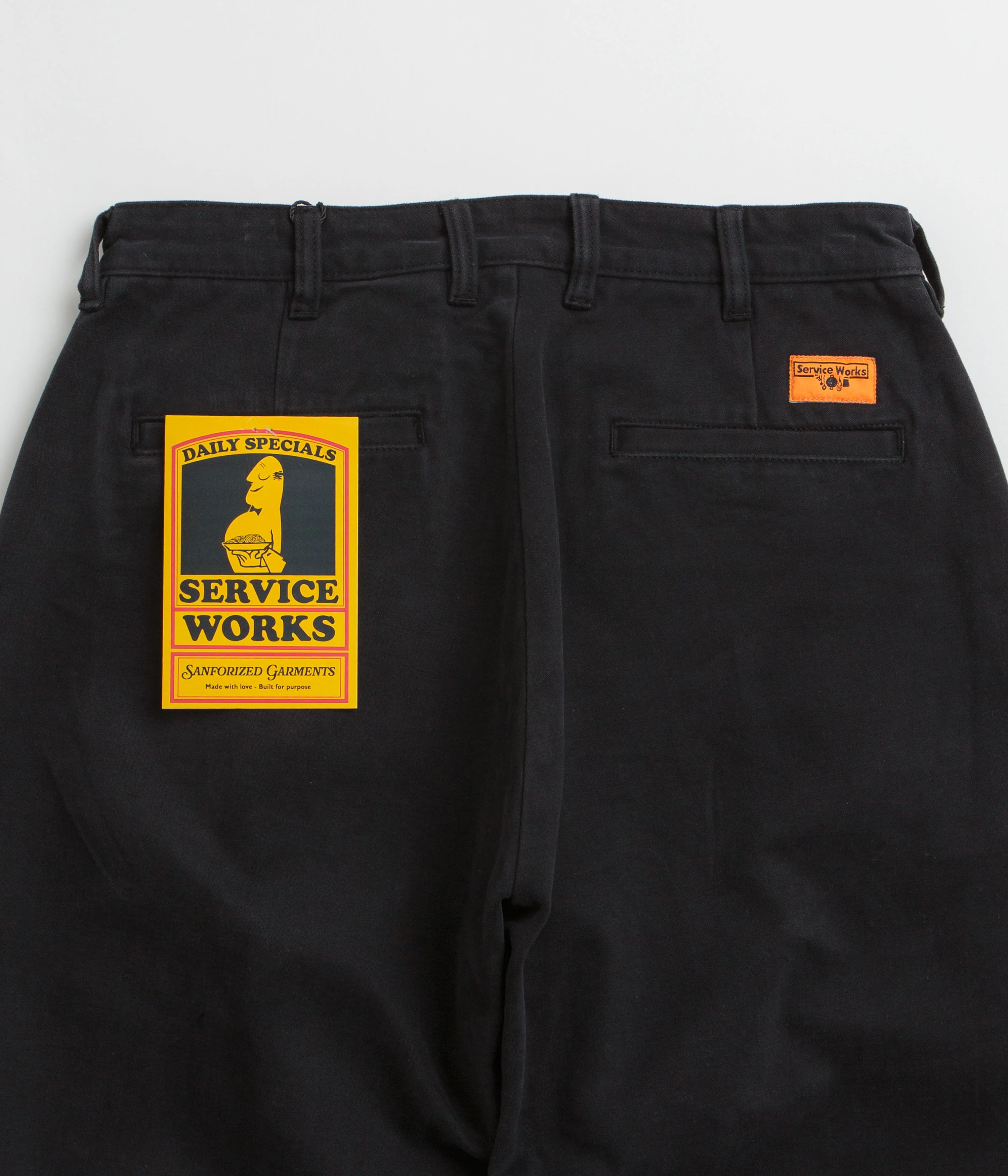 Service Works Moleskin Part Timer Pants - Black - Image 6