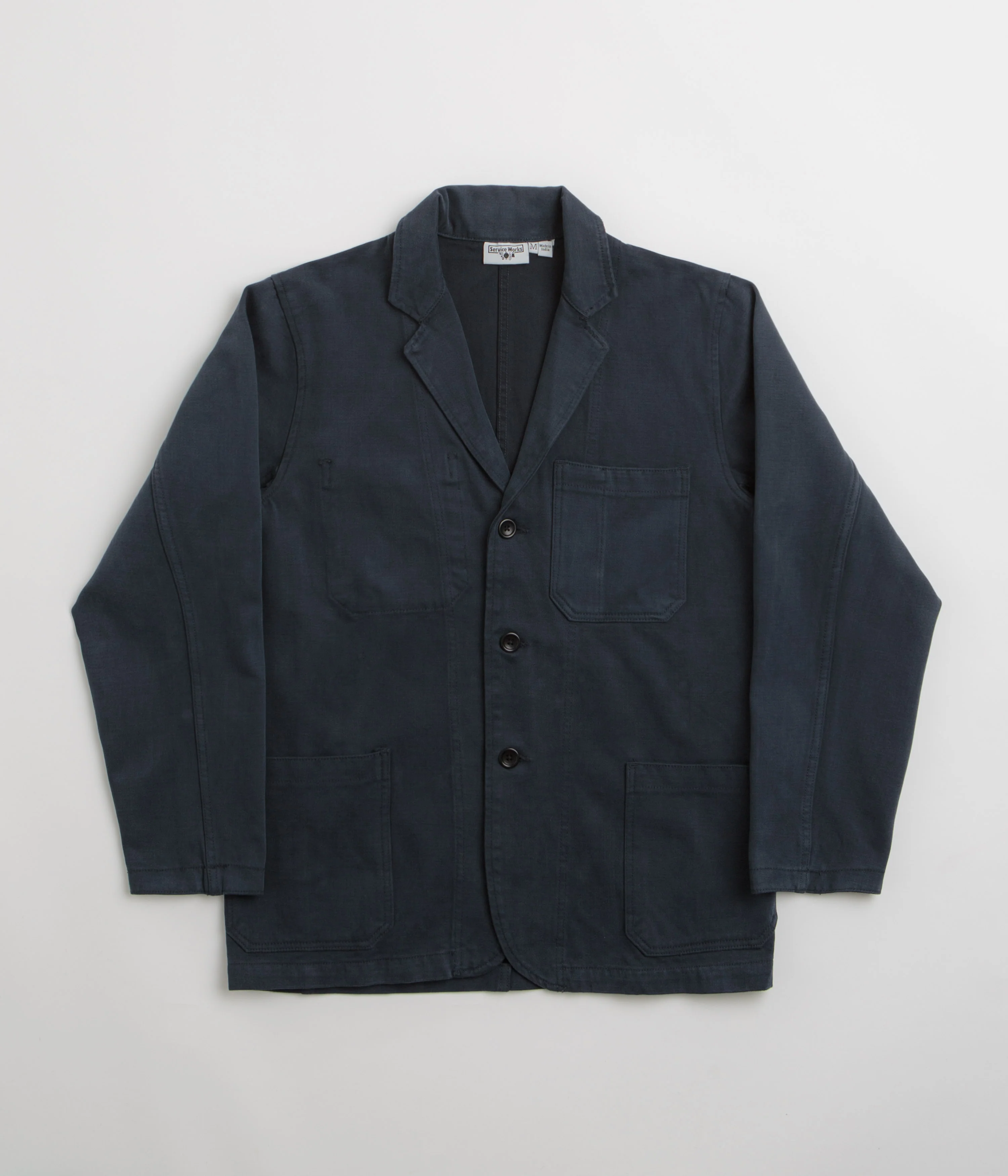 Service Works Moleskin Server Suit Jacket - Dark Navy