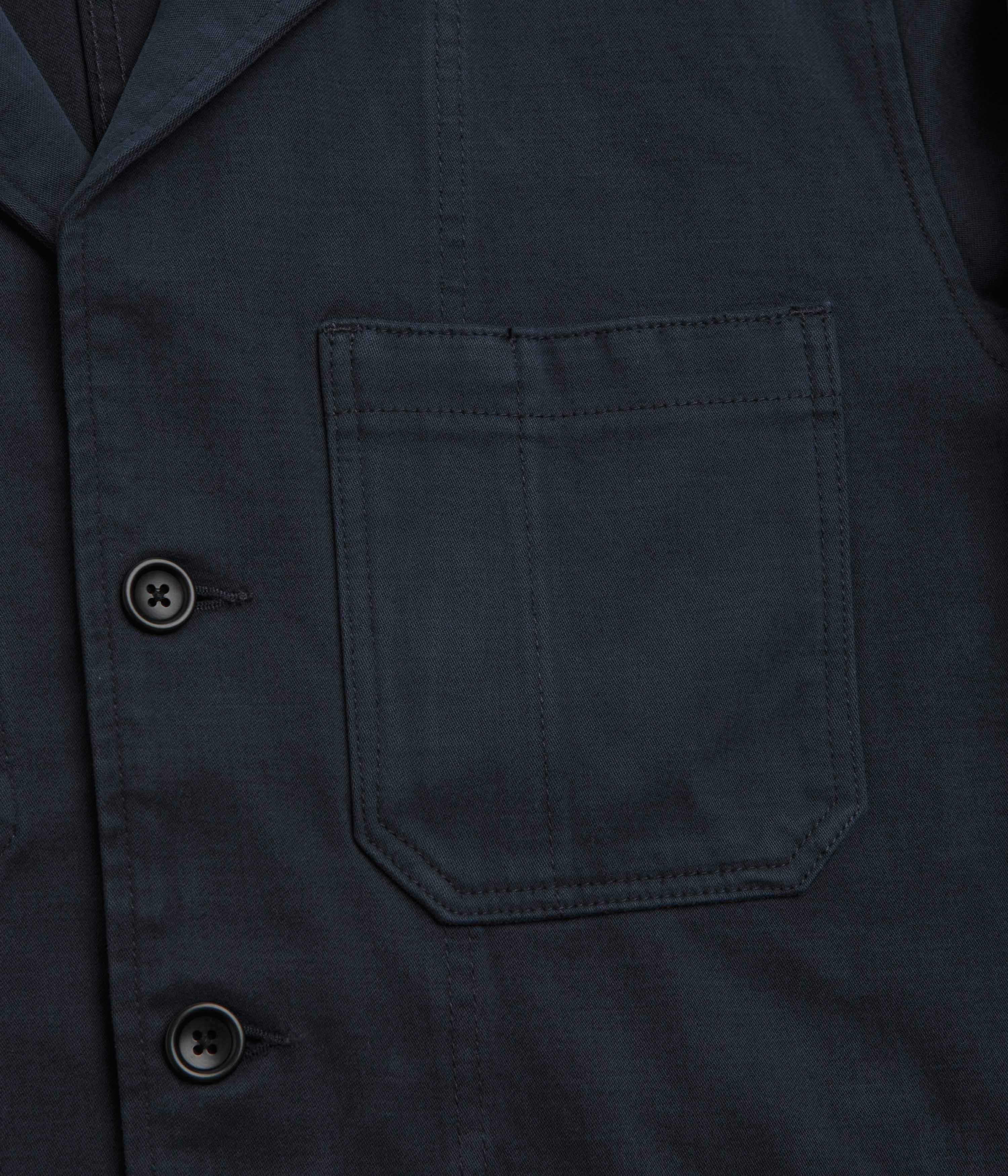 Service Works Moleskin Server Suit Jacket - Dark Navy - Image 3