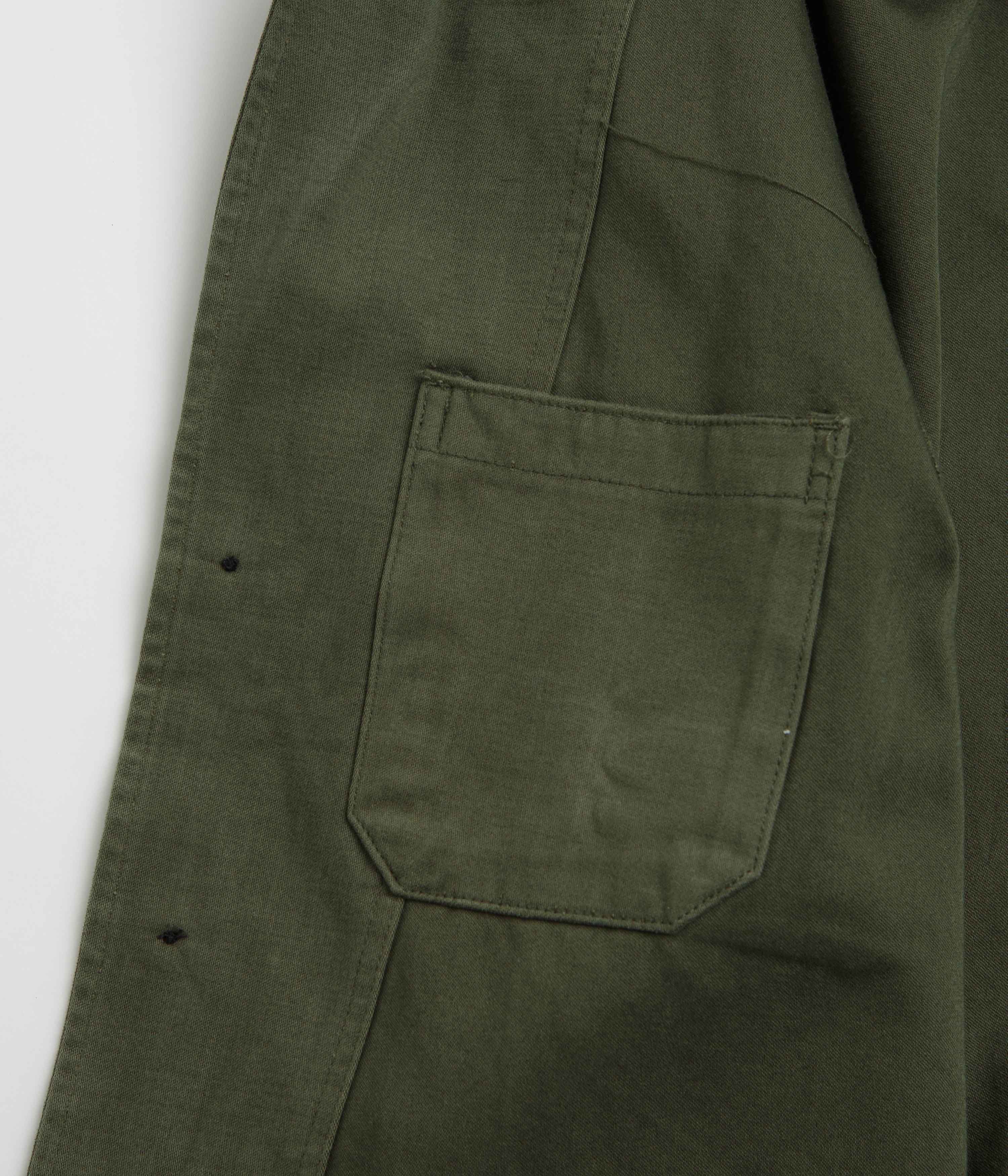 Service Works Moleskin Server Suit Jacket - Moss - Image 6
