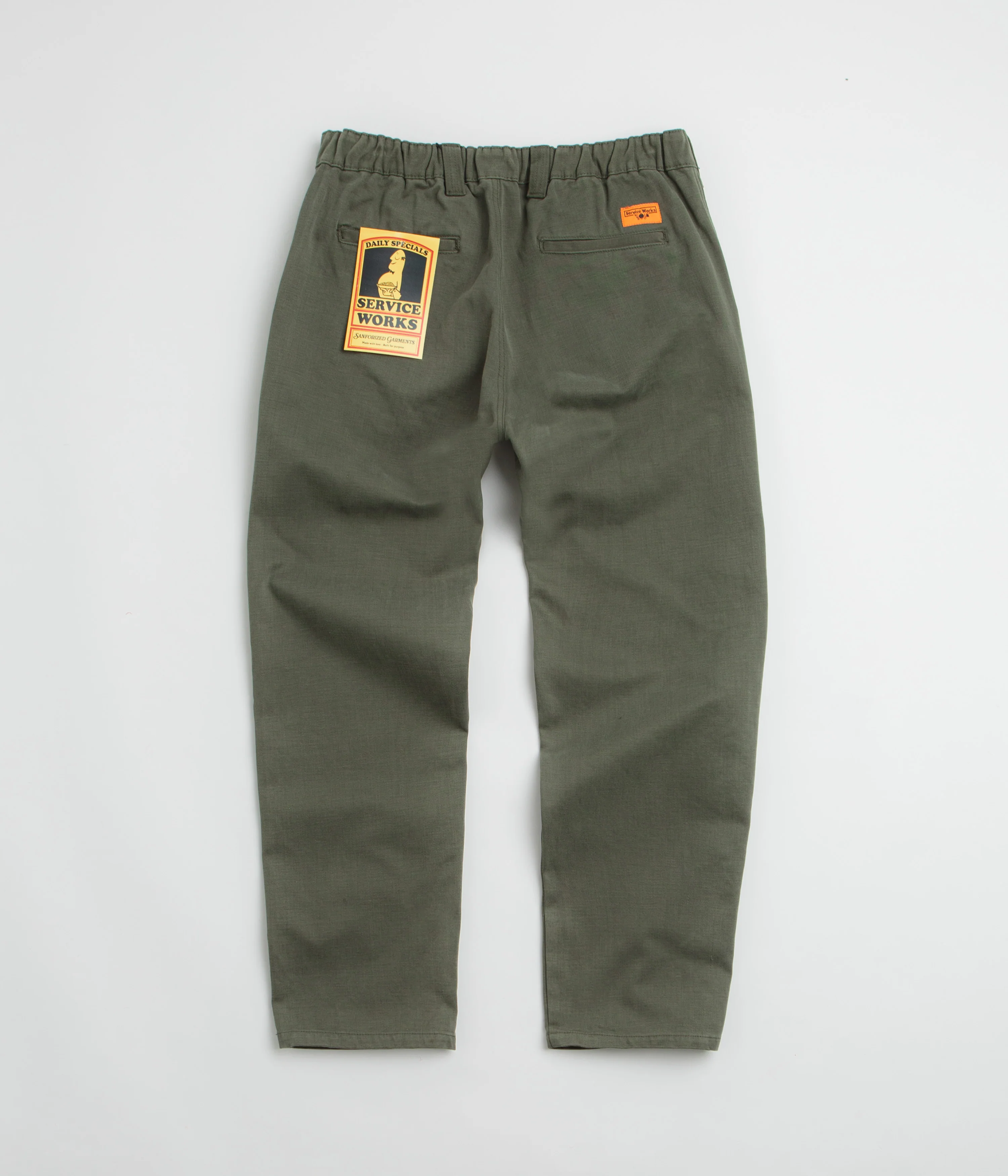 Service Works Moleskin Waiter Pants - Moss - Image 3