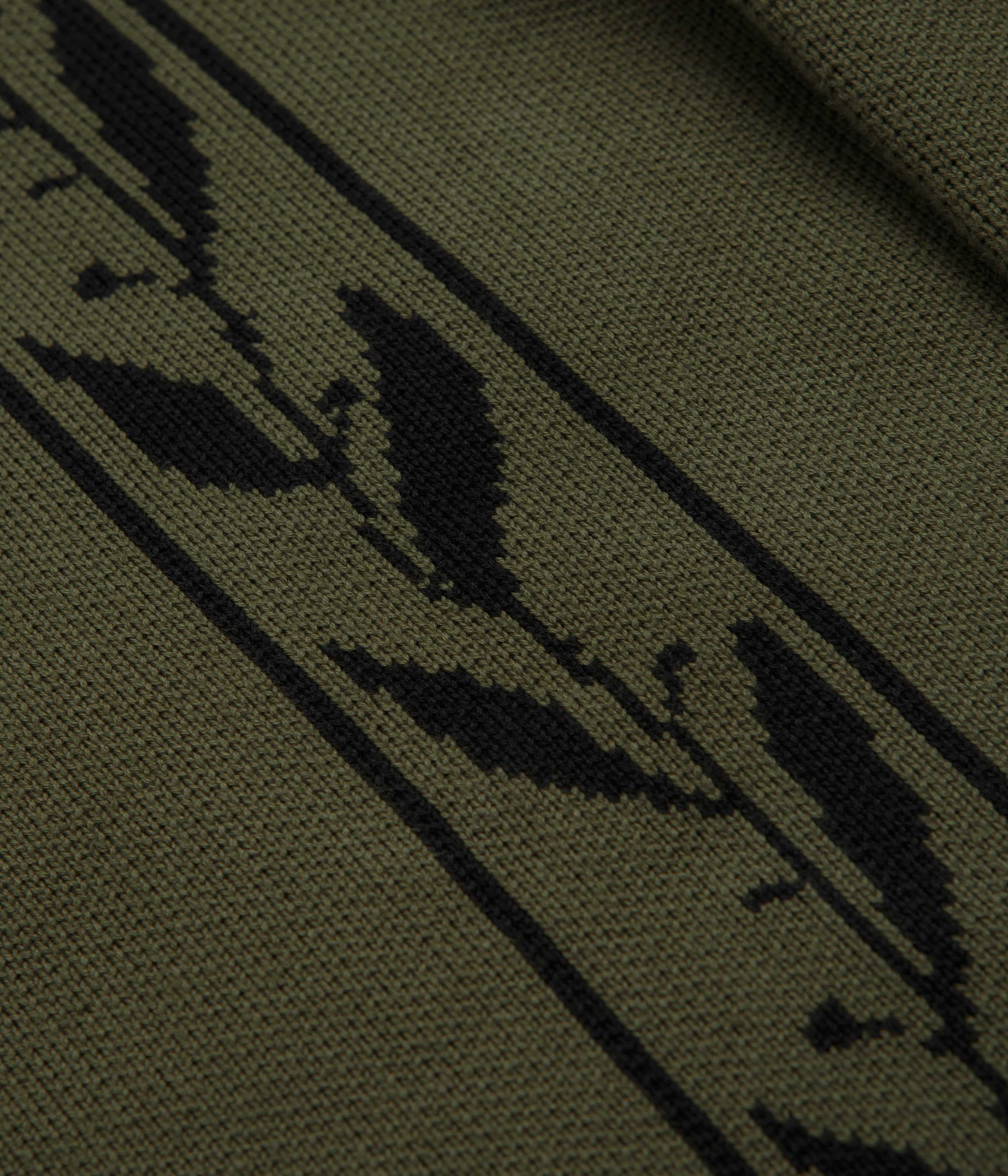 Service Works Olive Branch Cardigan - Olive - Image 4