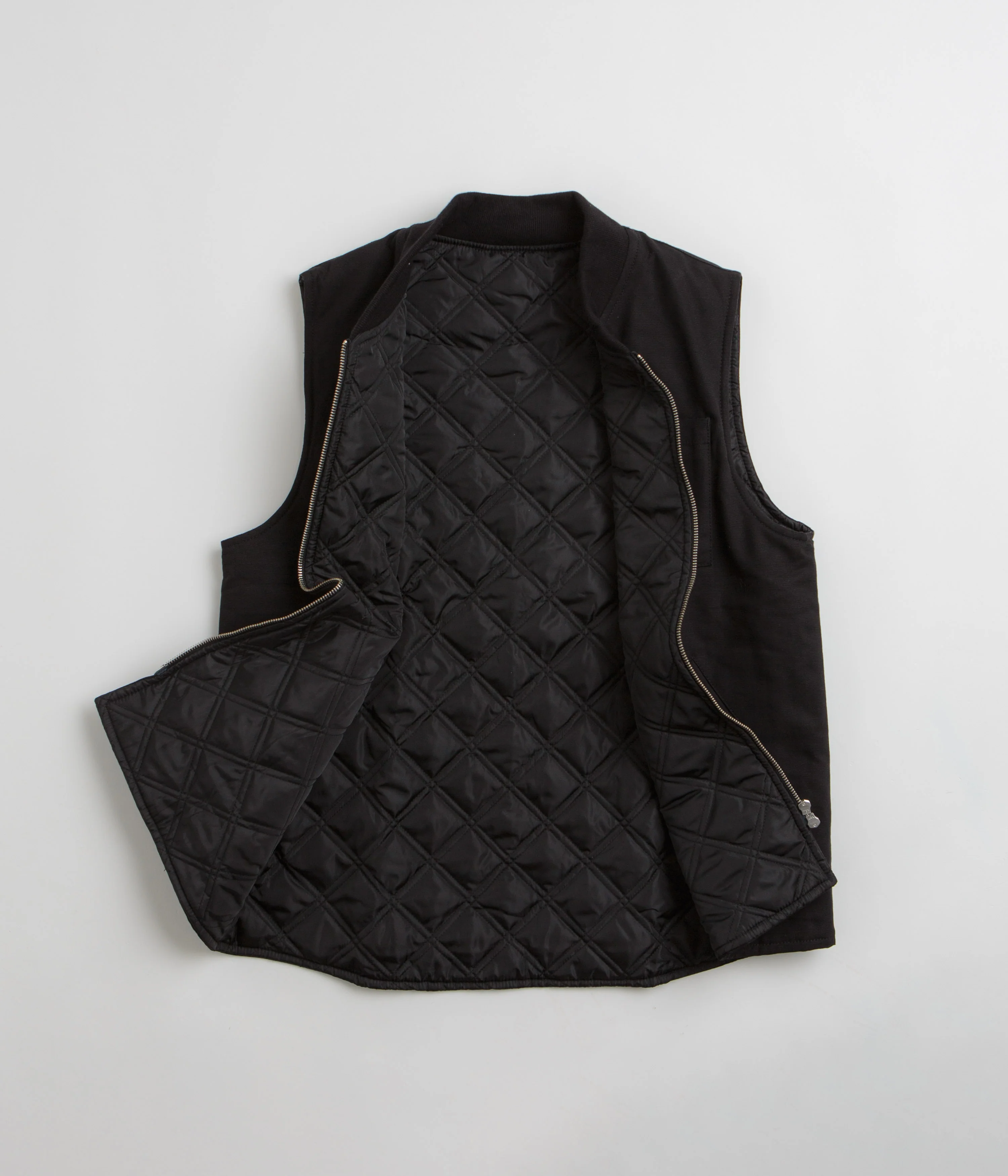 Service Works Padded Work Vest Jacket - Black - Image 2