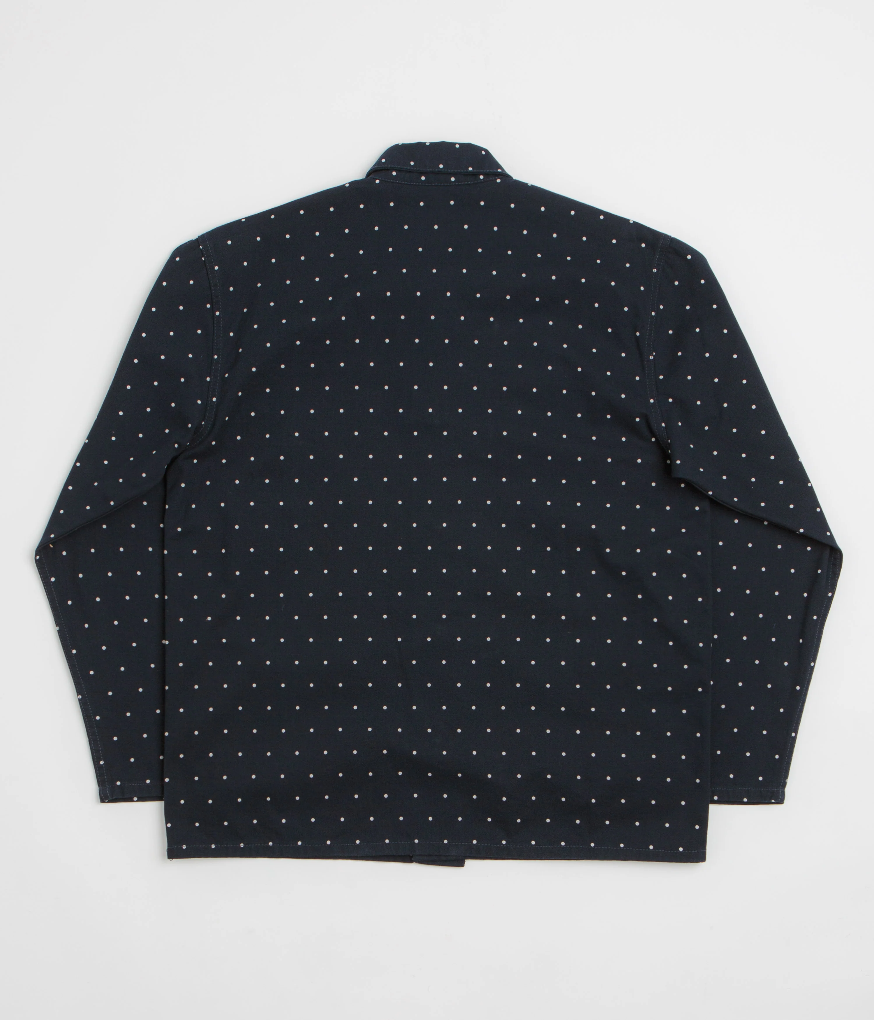 Service Works Polka Dot Chore Shirt - Navy - Image 3