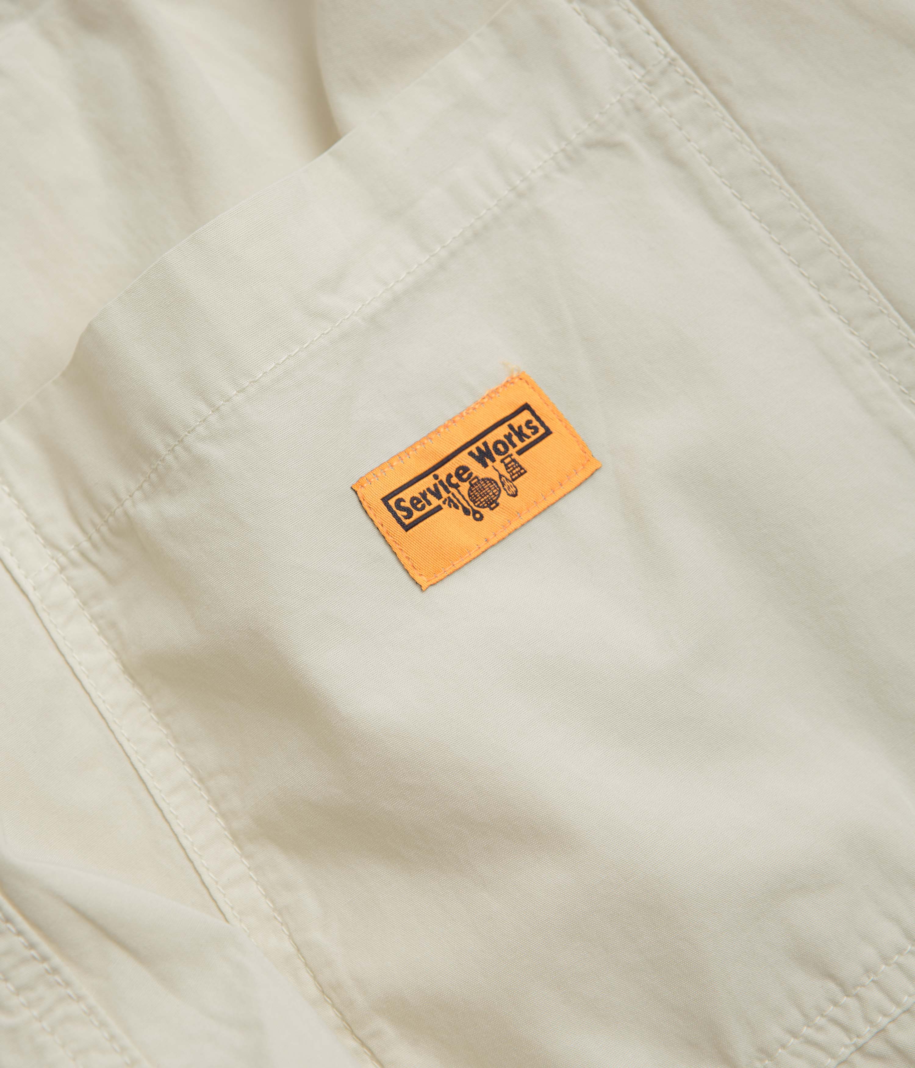 Service Works Poplin Chef Pants - White Oak - Image 7